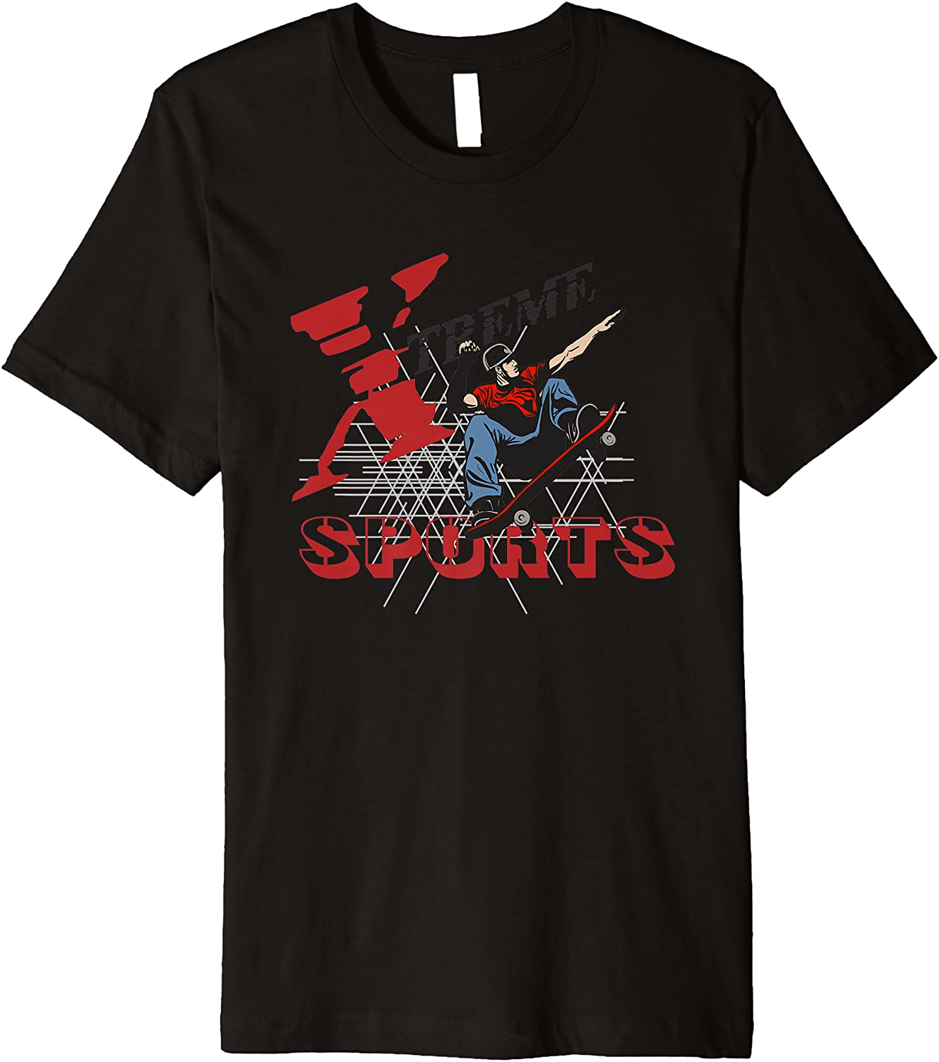 Extreme Sport Skateboarding Skate board Premium T-Shirt