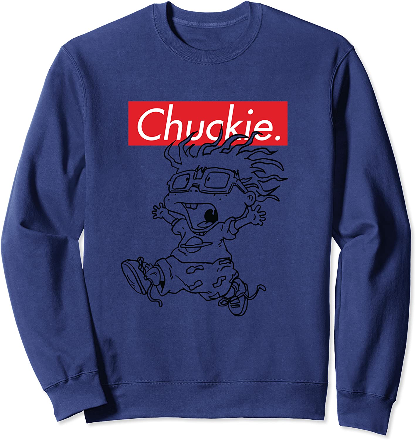 Rugrats Creaming Chuckie Throwback Crewneck Sweatshirts