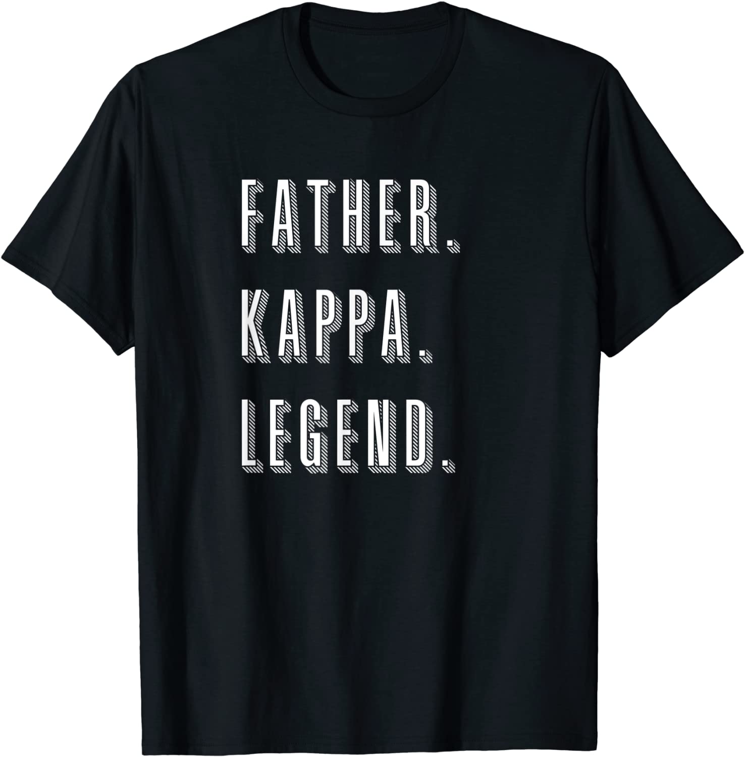 Mens Father Kappa Legend Fraternity Mens Alpha Psi Gift Design T-Shirt