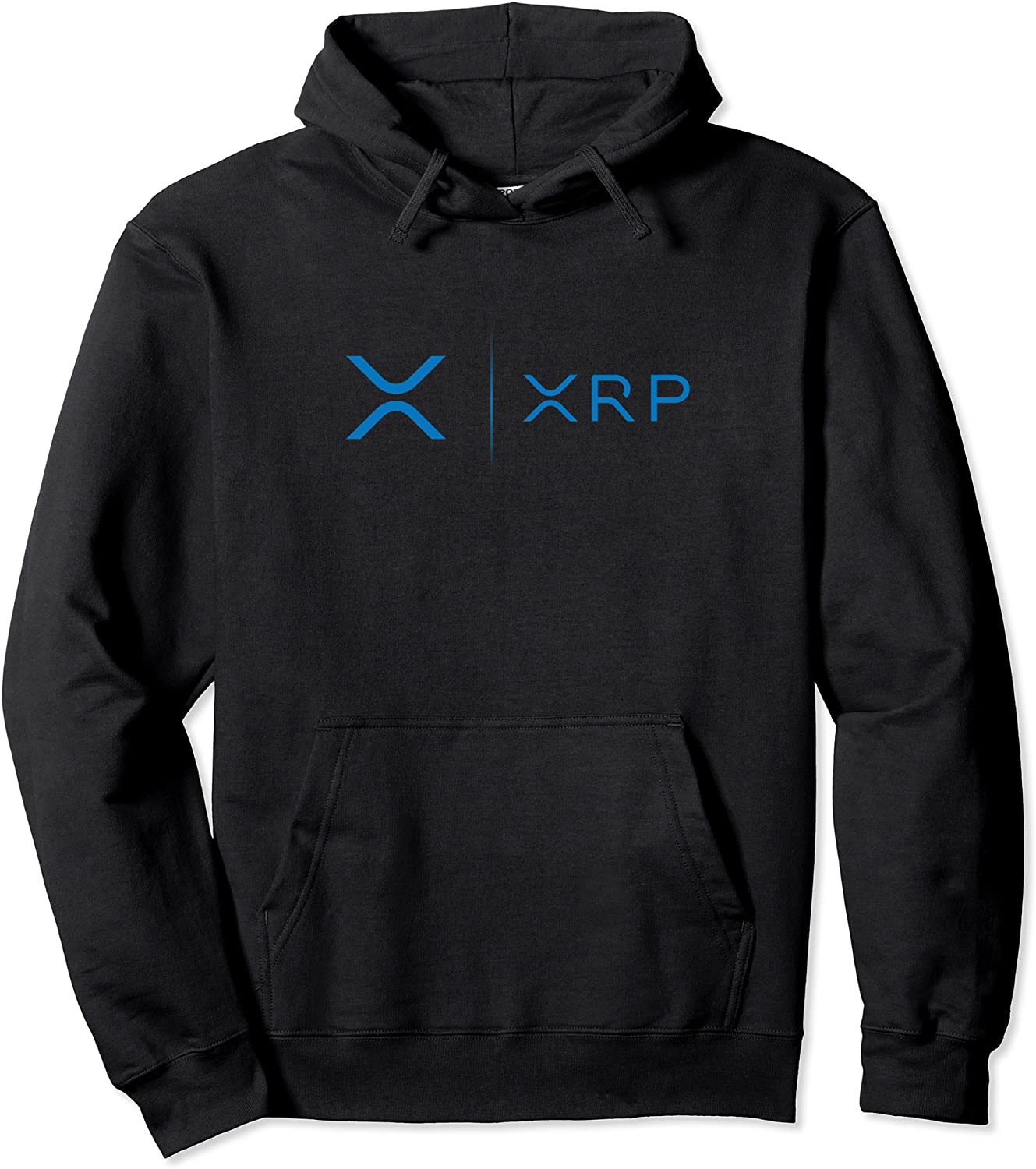 Blockchain Official NEW XRP Ripple Side Blue Logo Crypto T Pullover Hoodie