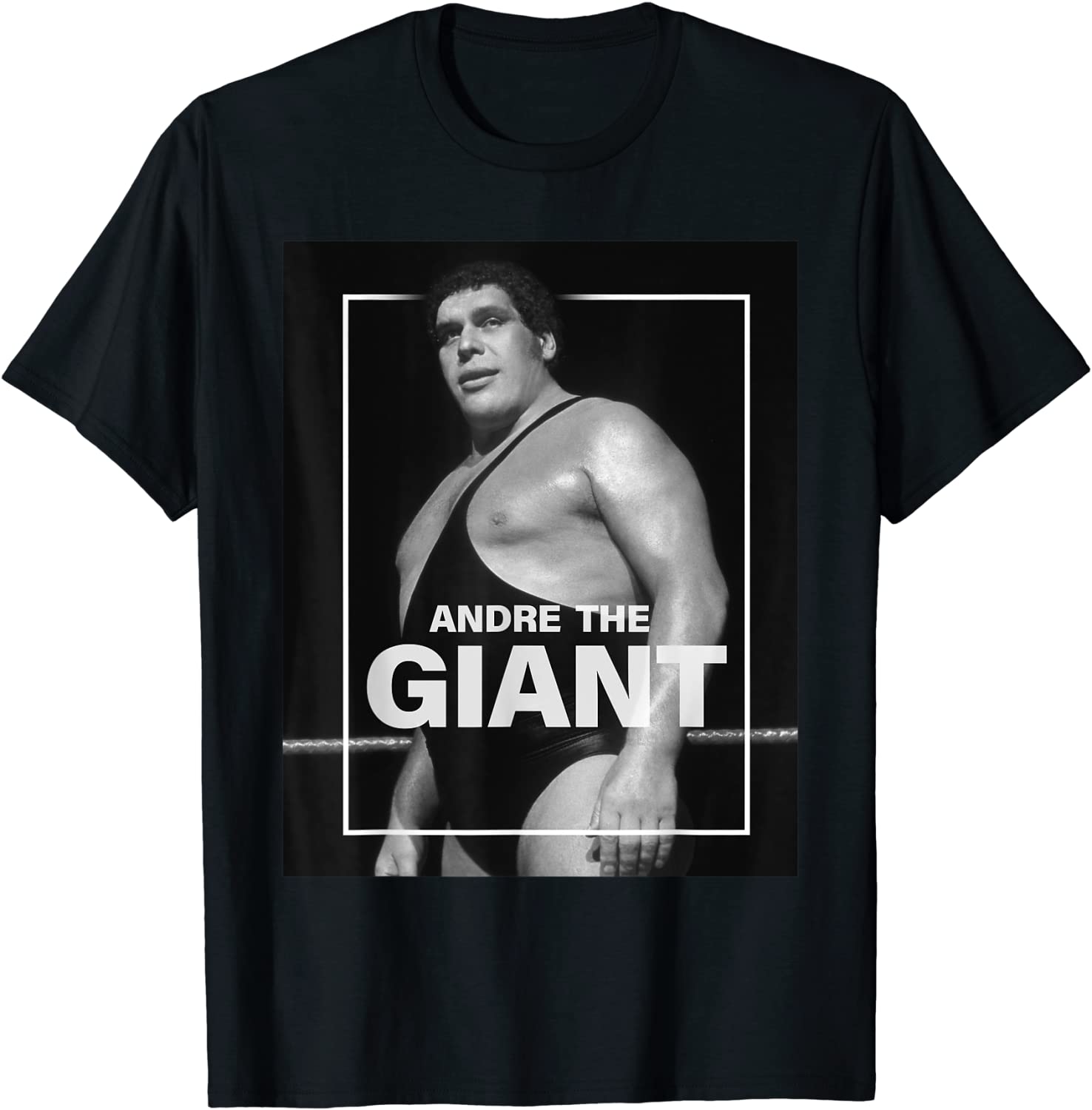 WWE Andre the Giant Photo Graphic T-Shirt