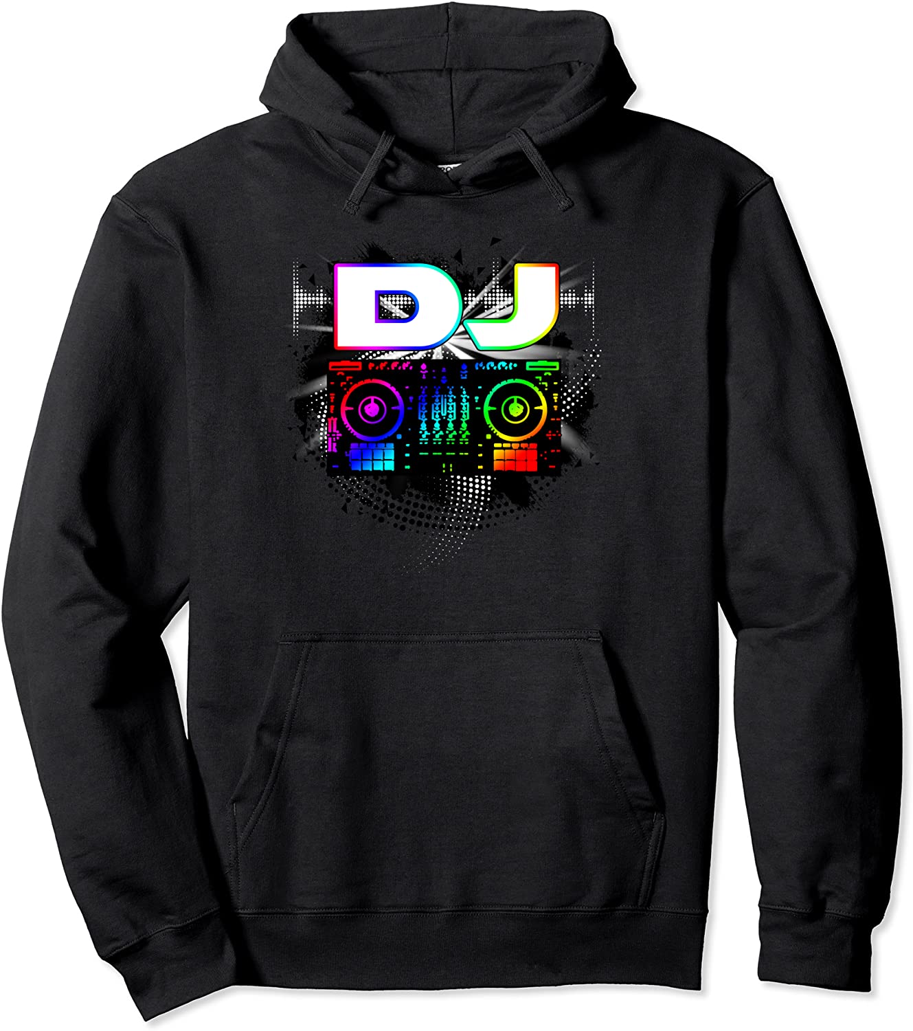 Dj Music Lover Music Player Sound Cool Funny Gift Pullover Hoodie