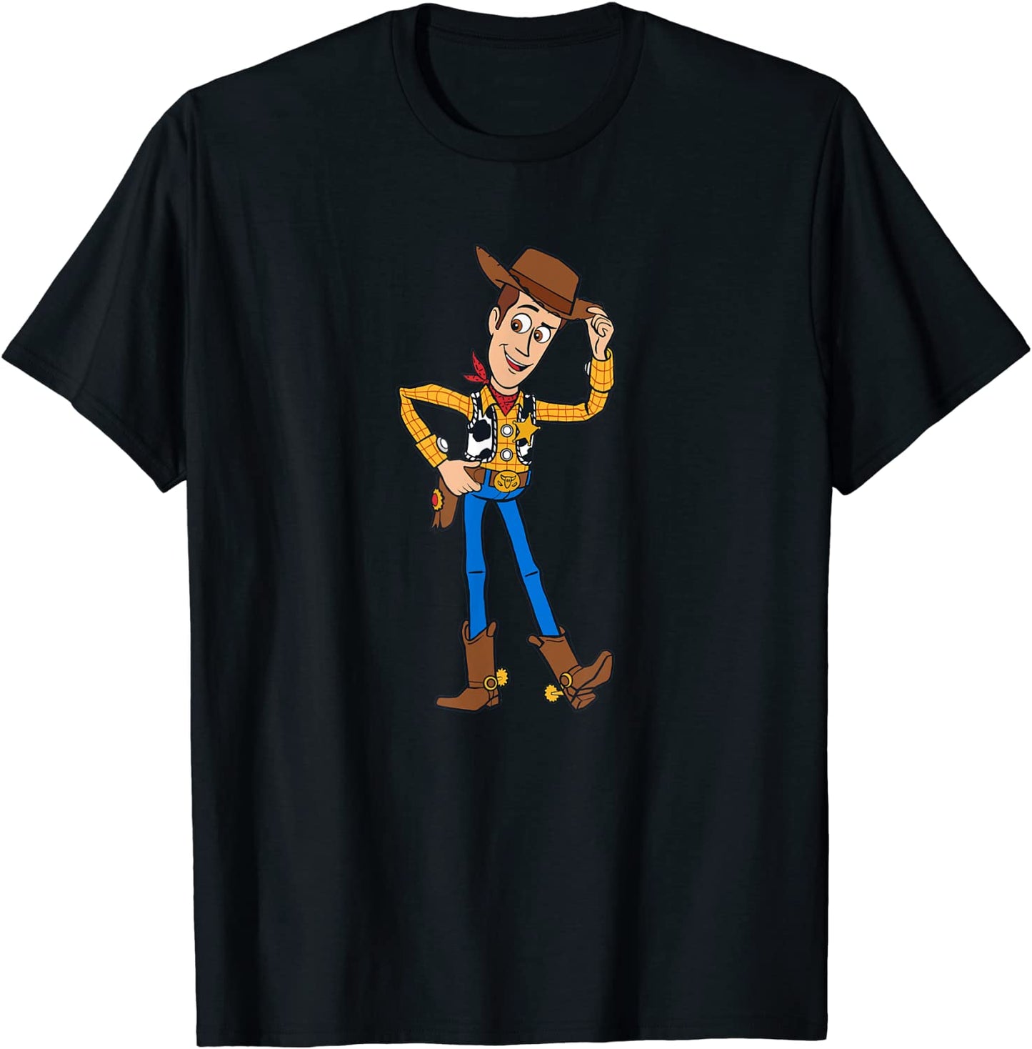 Disney Pixar Toy Story 4 Hello Woody Cowboy T-Shirt