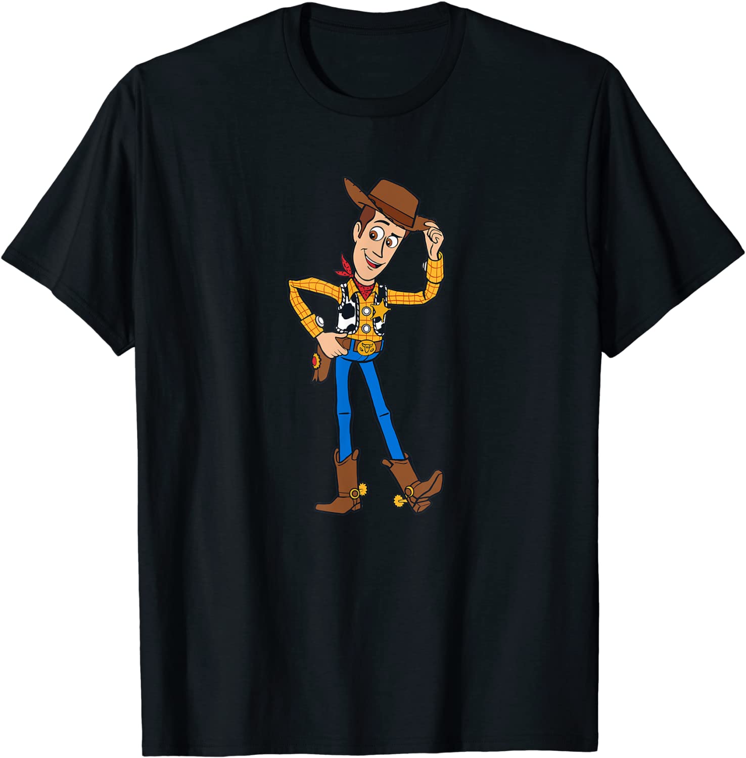 Disney Pixar Toy Story 4 Hello Woody Cowboy T-Shirt