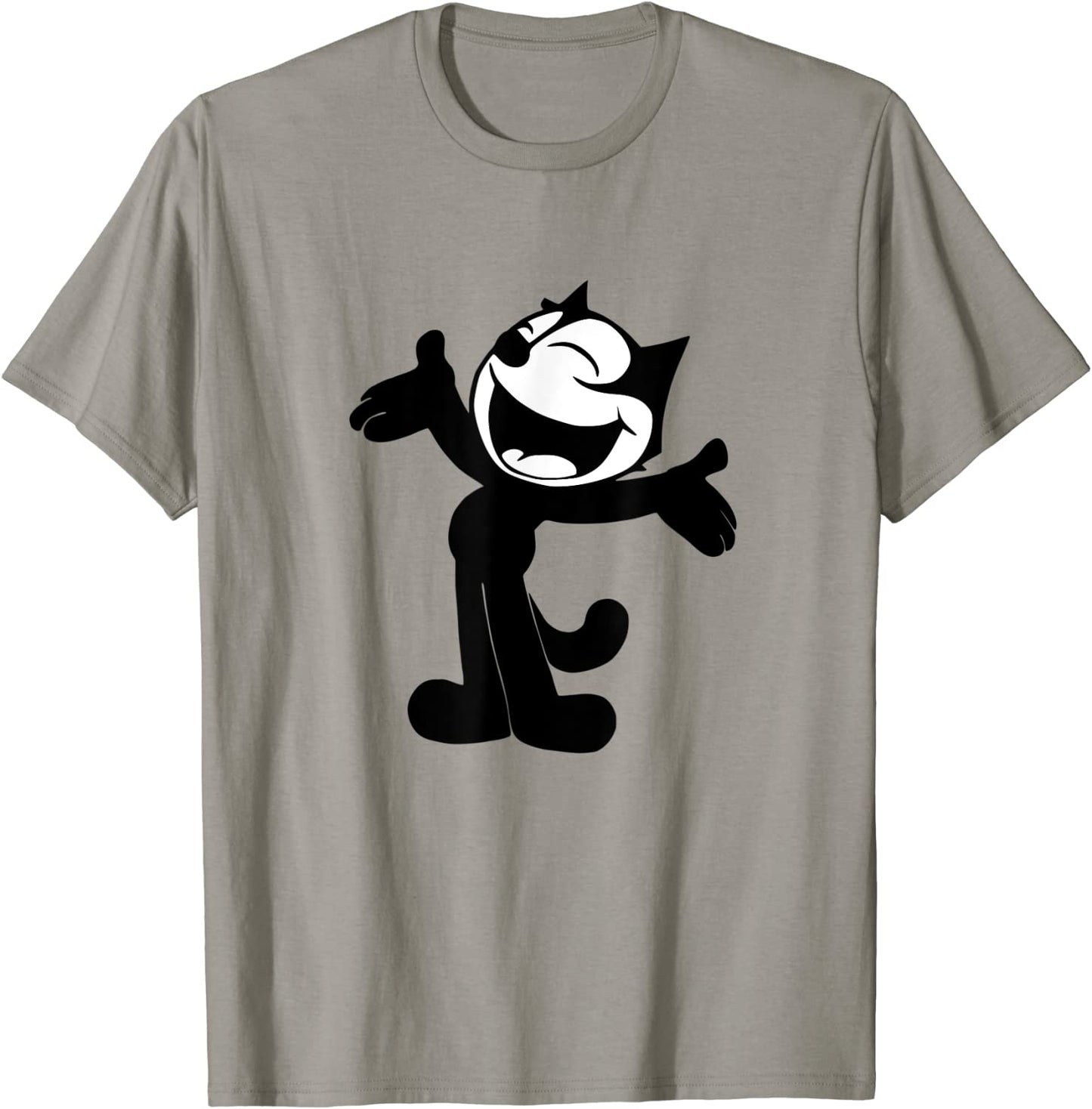 Felix Cartoon Laughing Cat Cute T-Shirt