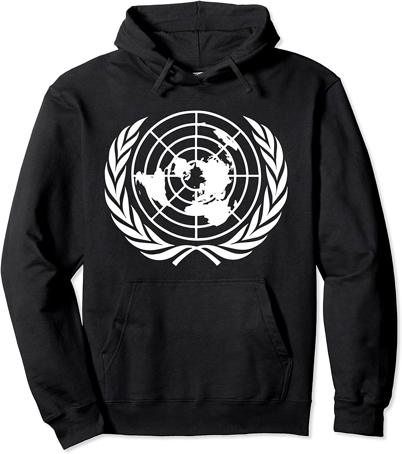 United Nations hoodie with emblem