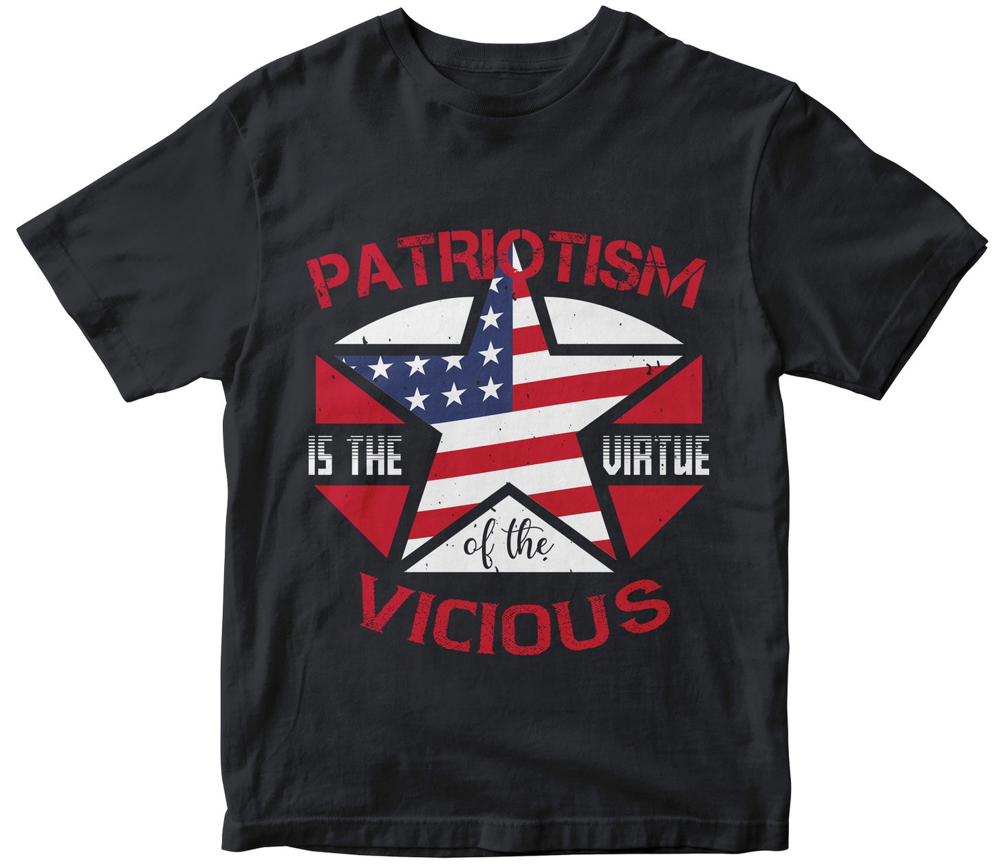 Patriotism Is The Virtue Of The Vicious Tshirt