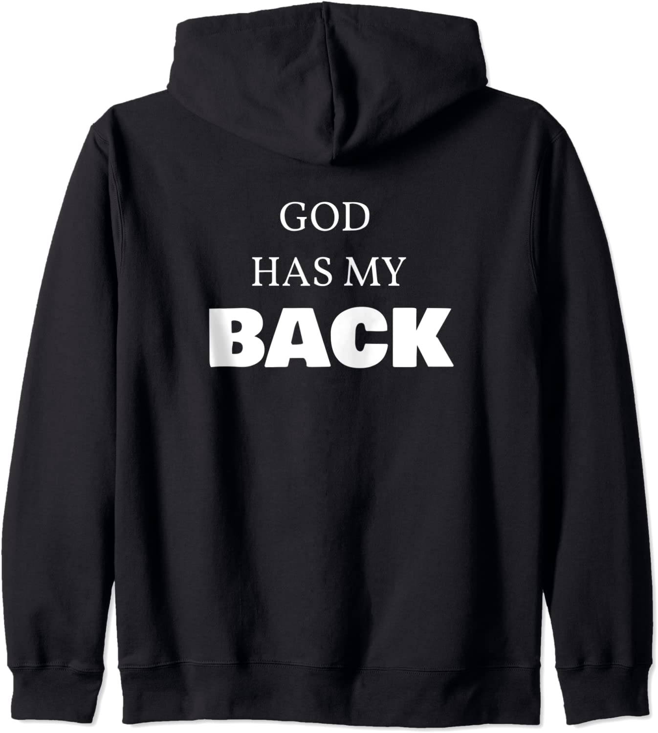 God Has My Back gift for Jesus Worshiper Christians Hoodie