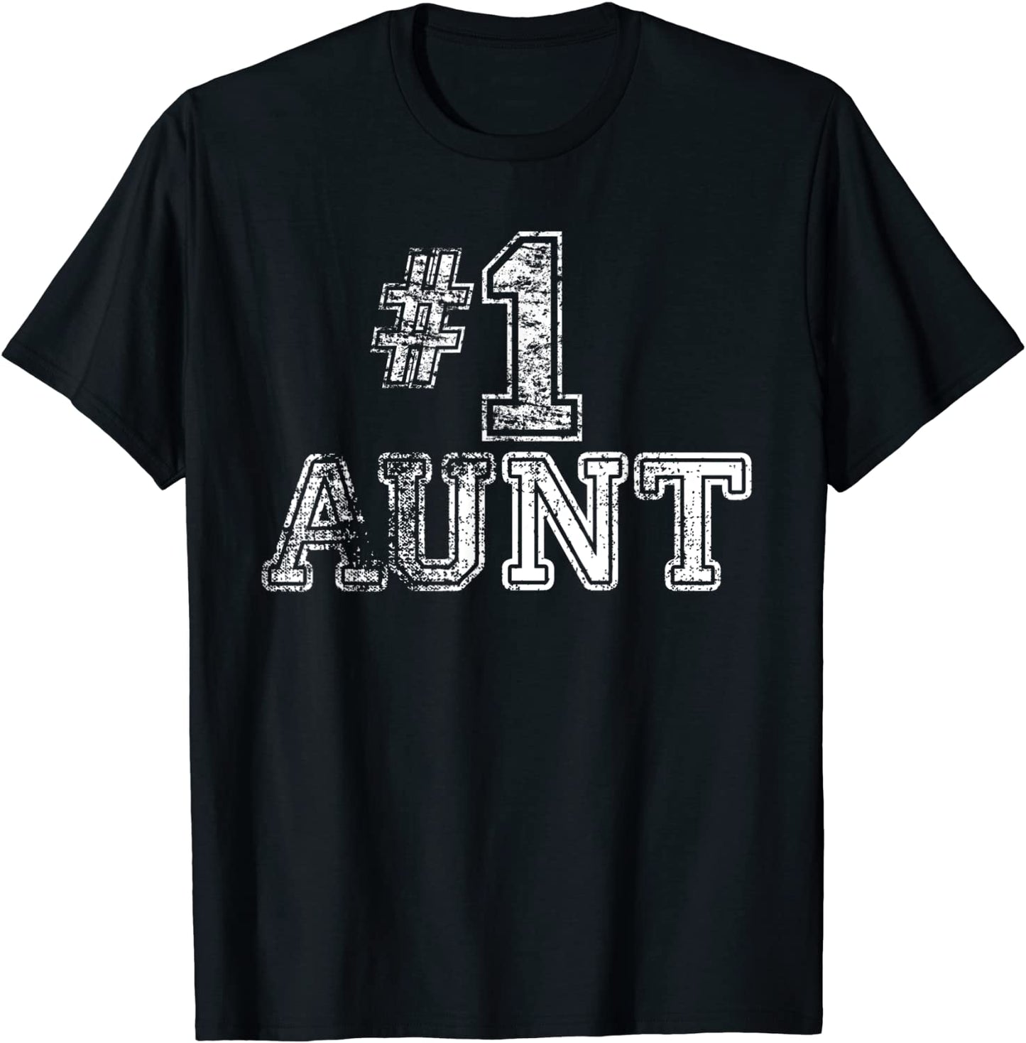 1 Aunt - Number One Sports Mothers Day Gift T-Shirt