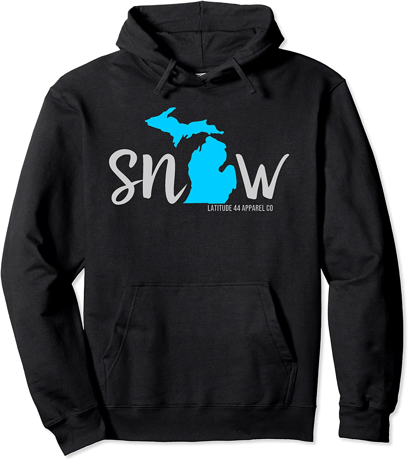 Up North Great Lakes Snow Michigan Classic Hoodie Christmas