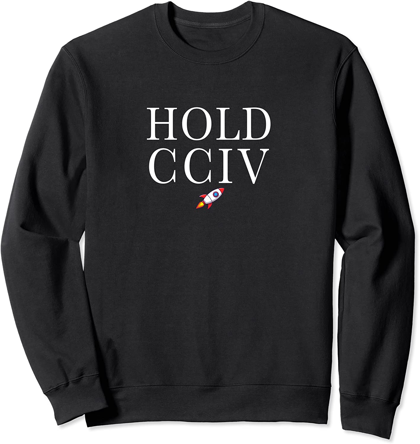 Hold CCIV merger to the moon funny day trader stock market Sweatshirt
