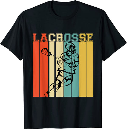 Lacrosse Sport Stick Funny Lax Player Love Perfect Gift Idea T-Shirt