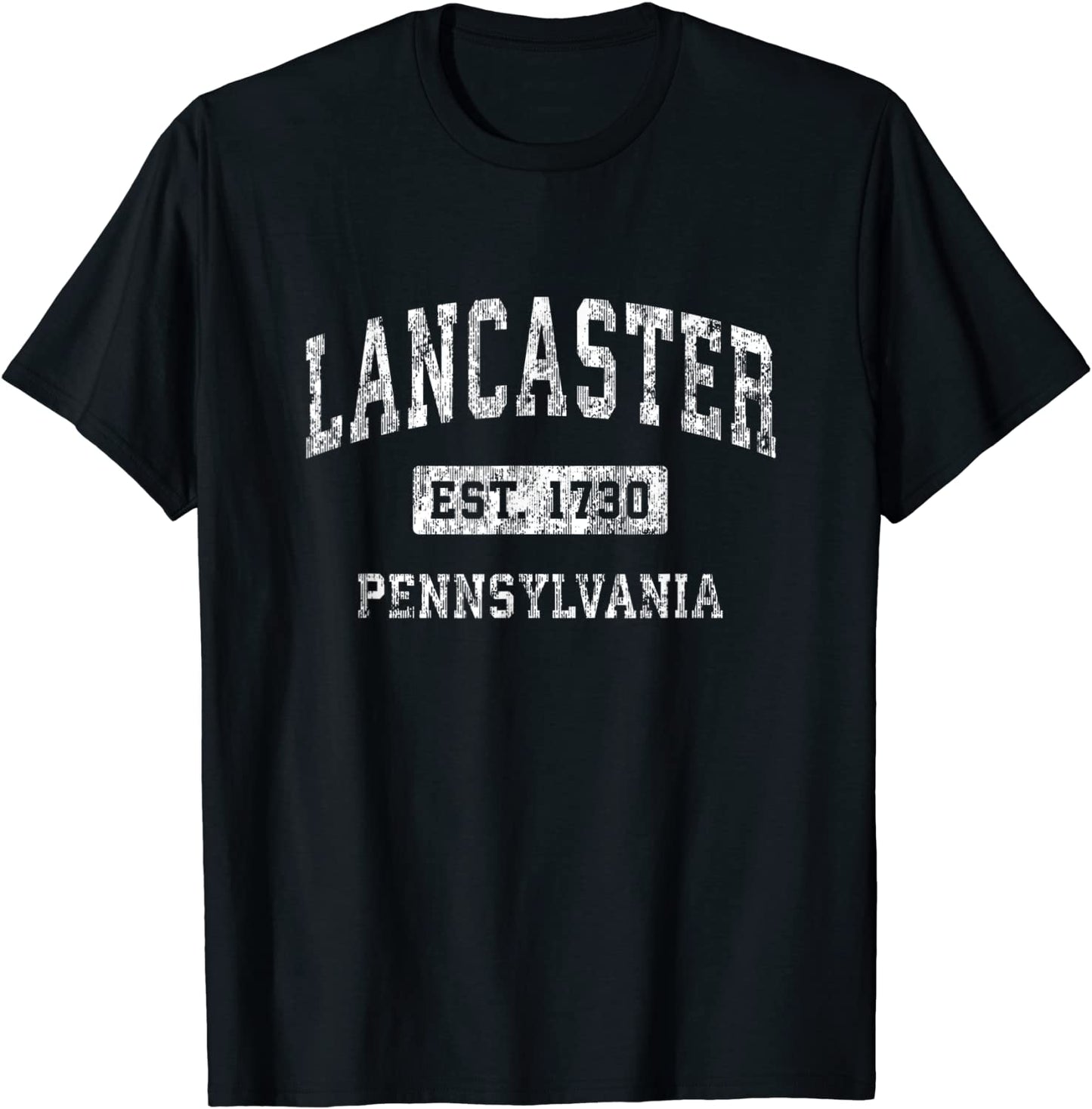 Lancaster Pennsylvania PA Vintage Established Sports Design T-Shirt