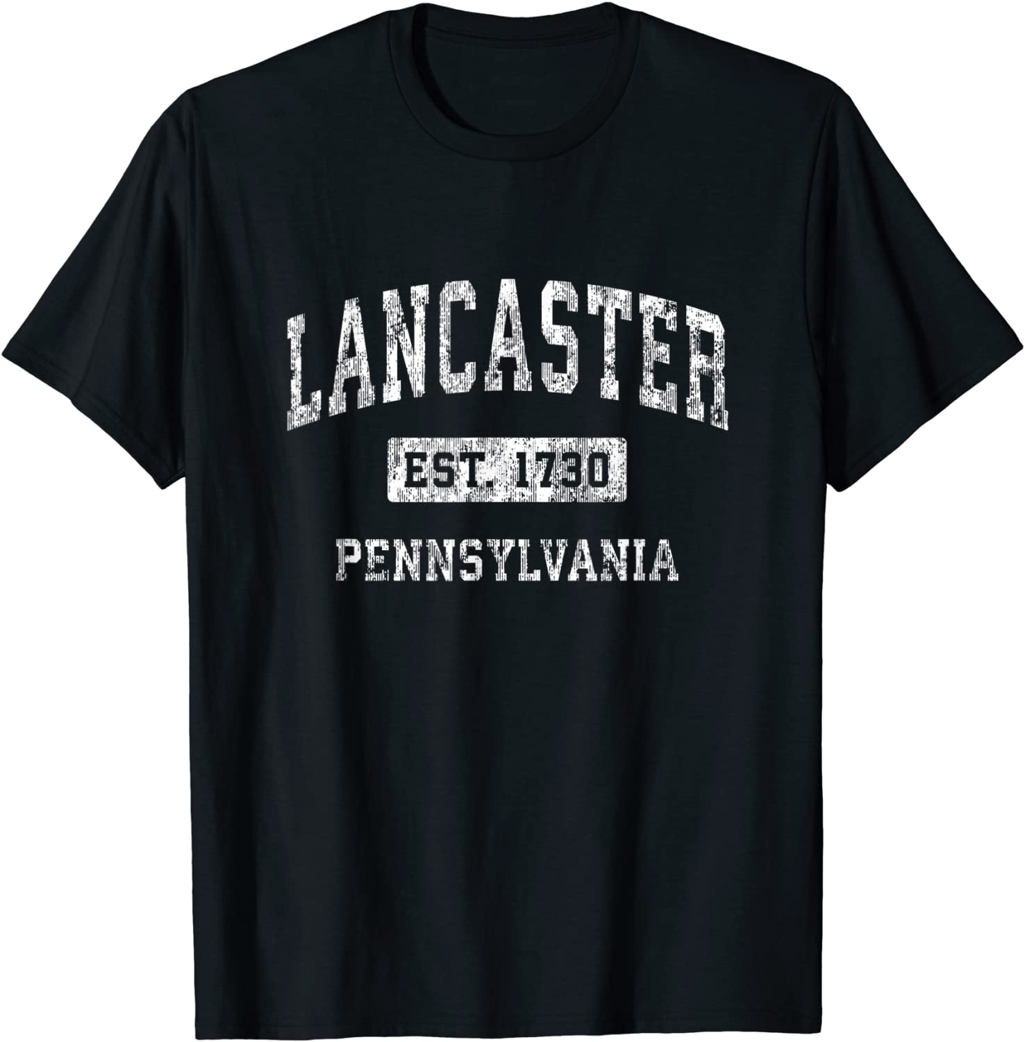 Lancaster Pennsylvania PA Vintage Established Sports Design T-Shirt