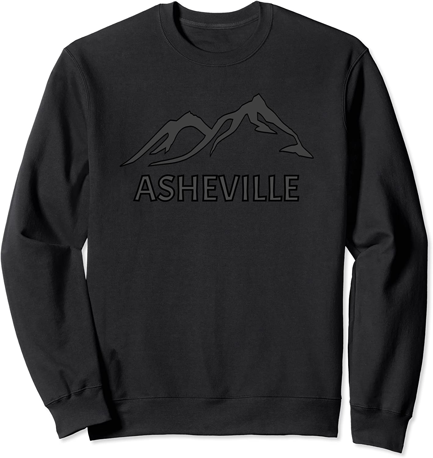 WNC Asheville Mountains NC Blue Ridge North Carolina Hiking Sweatshirt