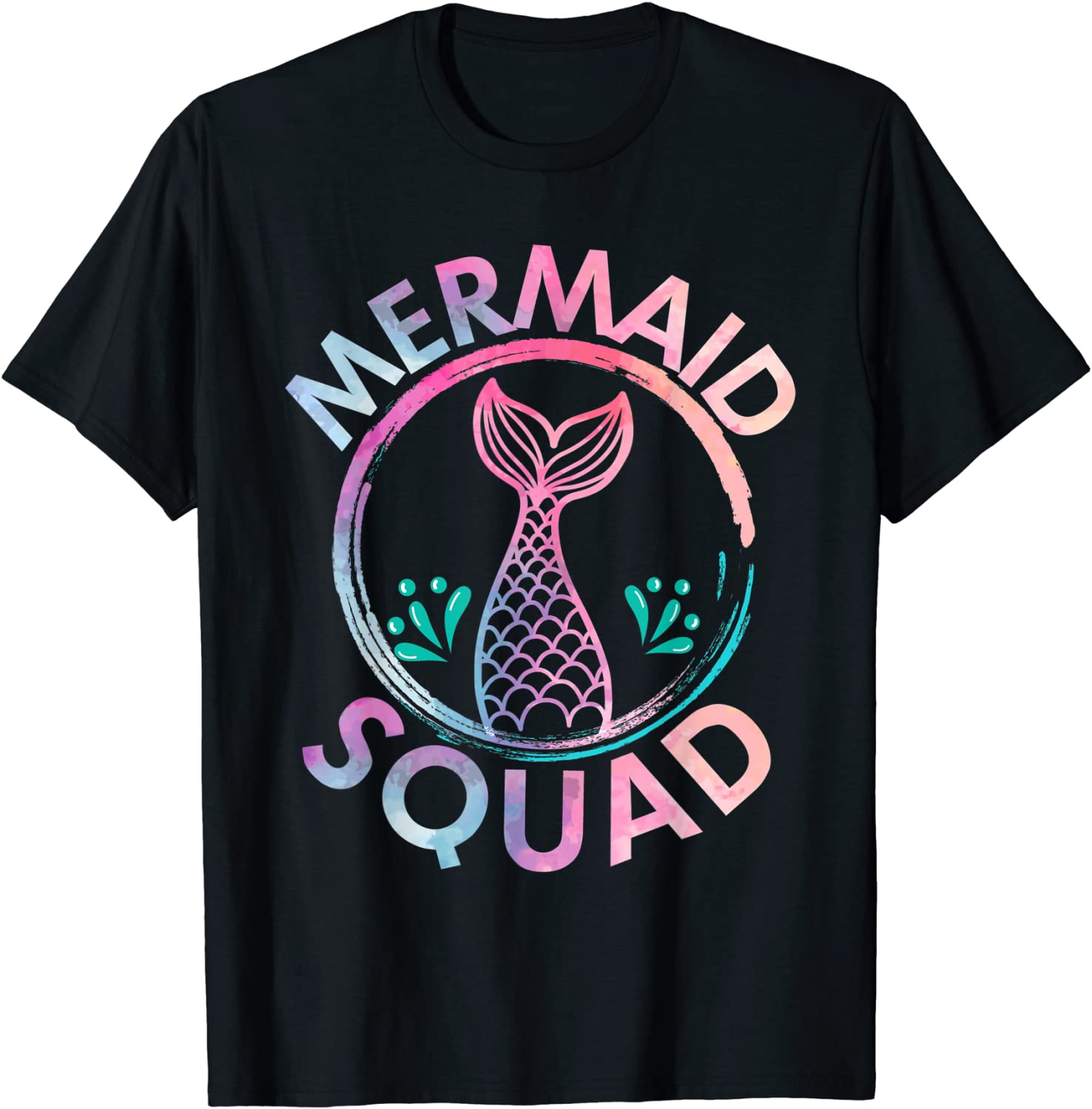 Mermaid Birthday Squad Party T Shirt Gift T-Shirt