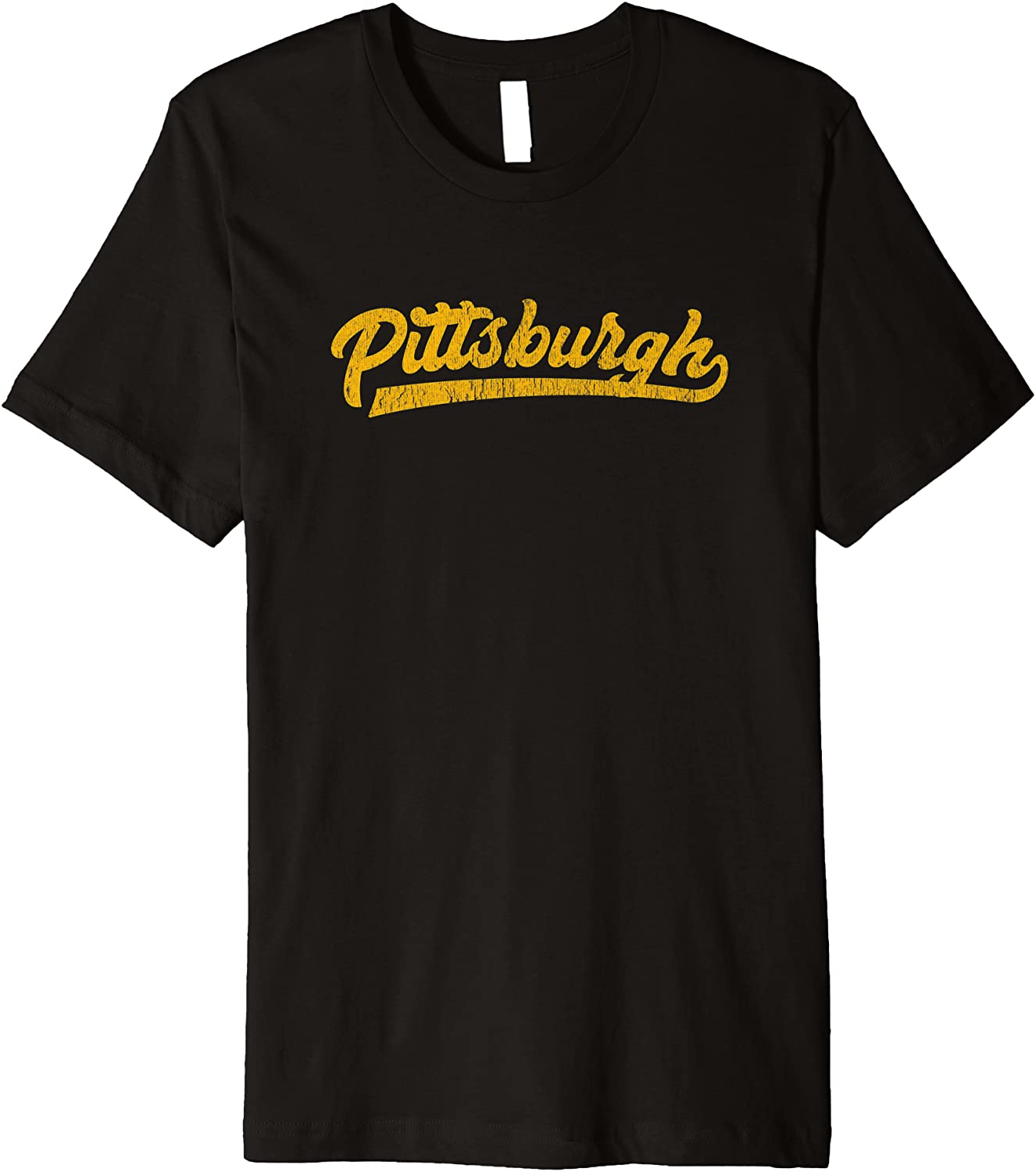 Vintage Pittsburgh Pennsylvania Sports Script Premium T-Shirt