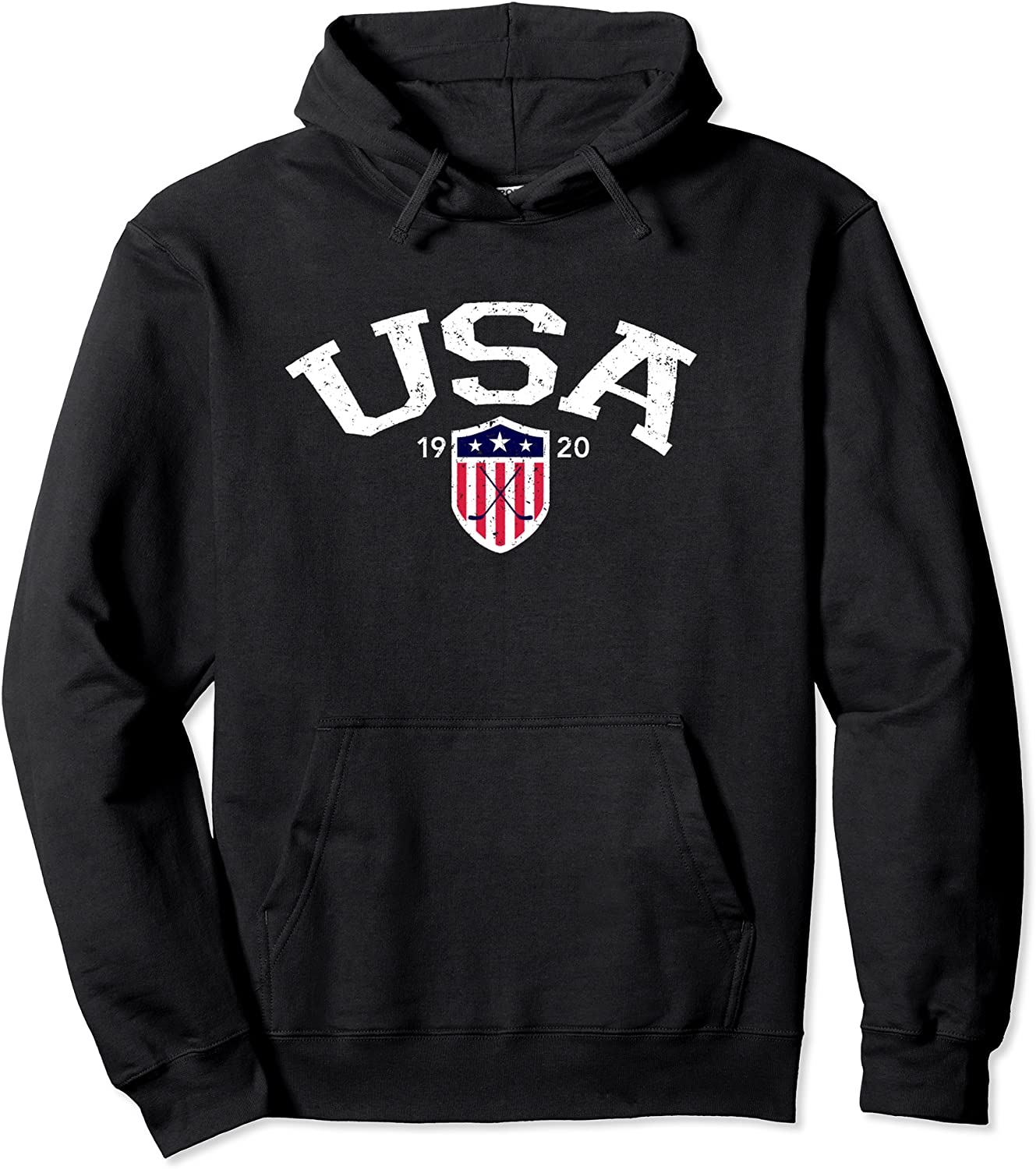 Vintage USA National Hockey Hoodie