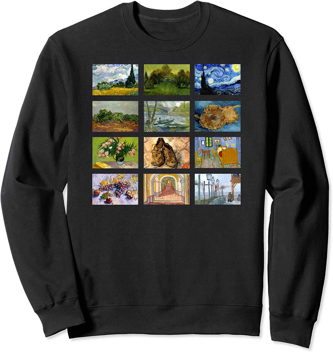 Van Gogh Famous Vintage Art Classic Paintings Stylish Design Sweatshirt