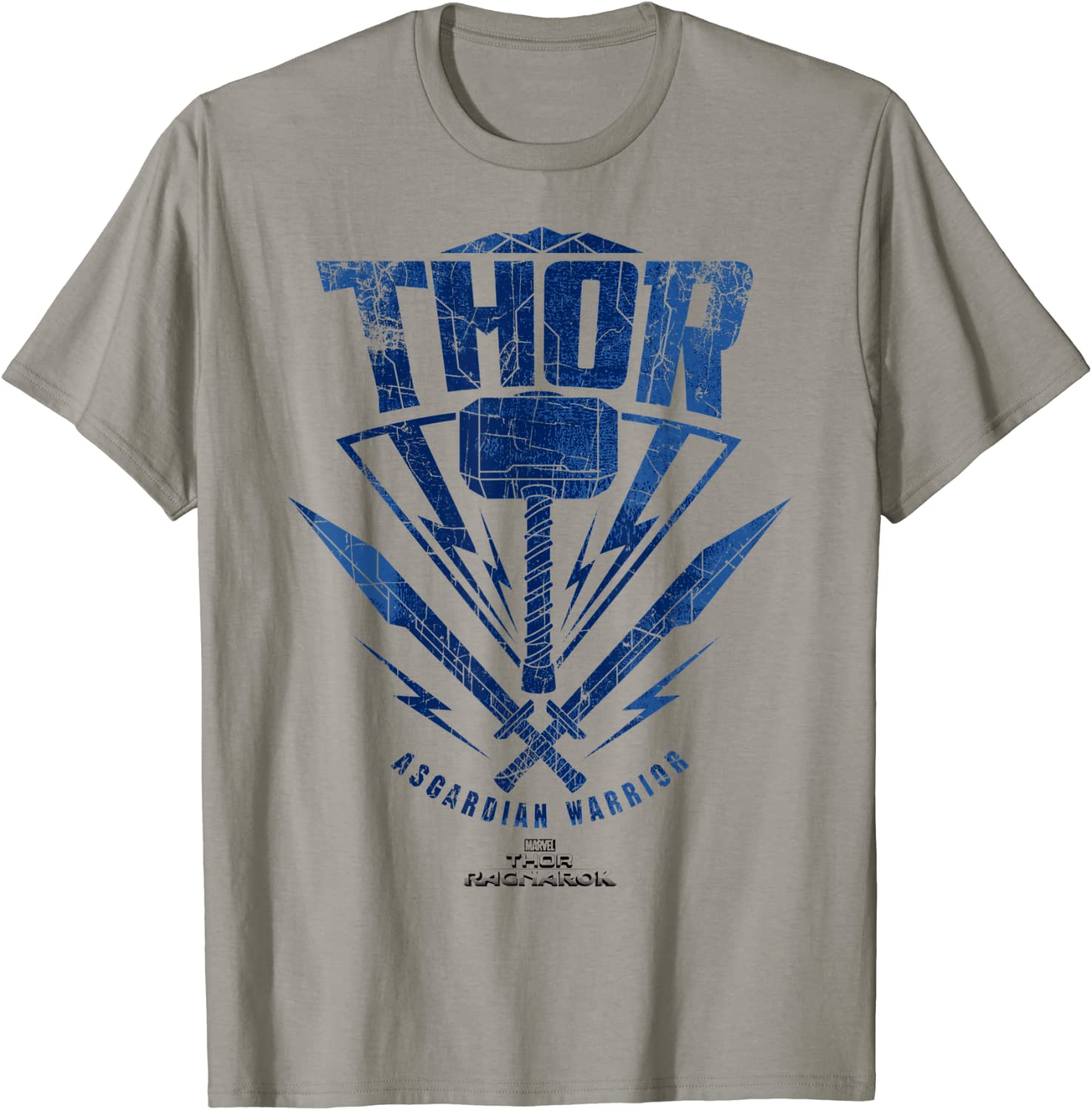 Marvel Thor Ragnarok Asgardian Warrior Hammer Shield T-Shirt T-Shirt