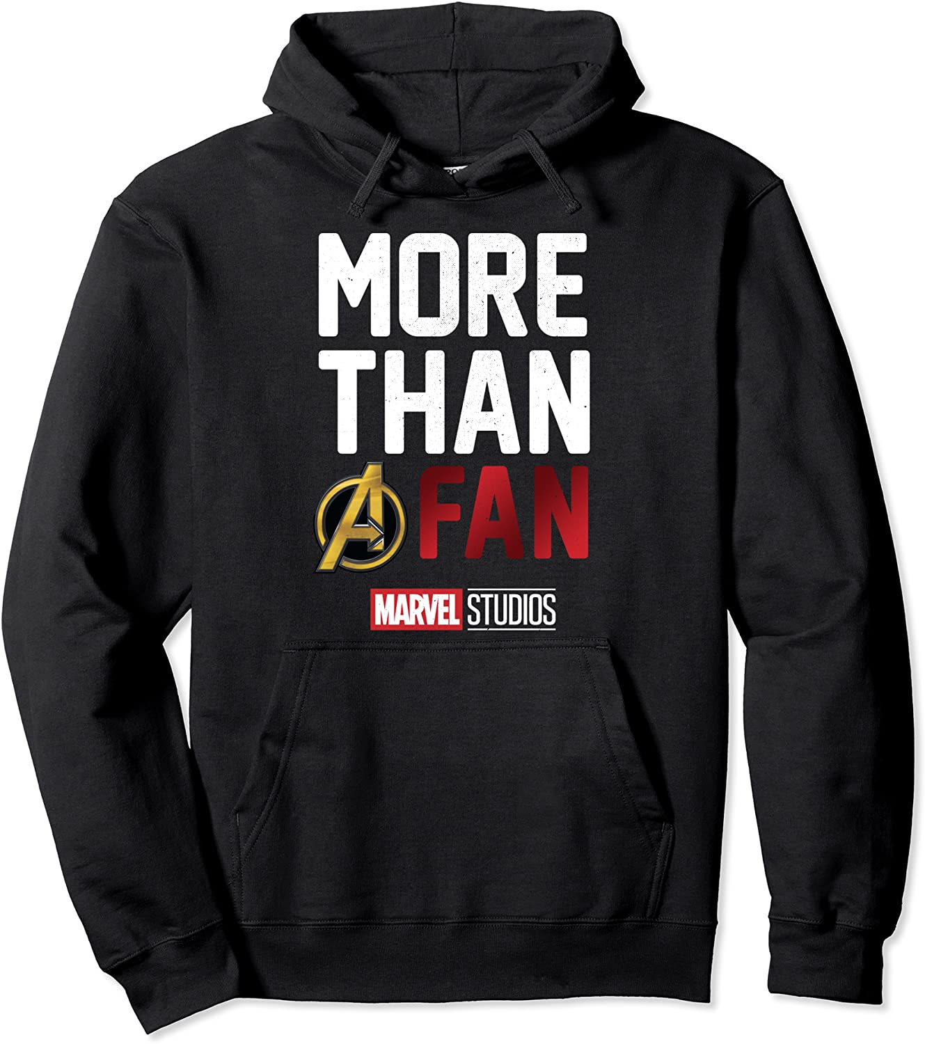 Marvel Avengers More Than A Fan 2019 Graphic Hoodie