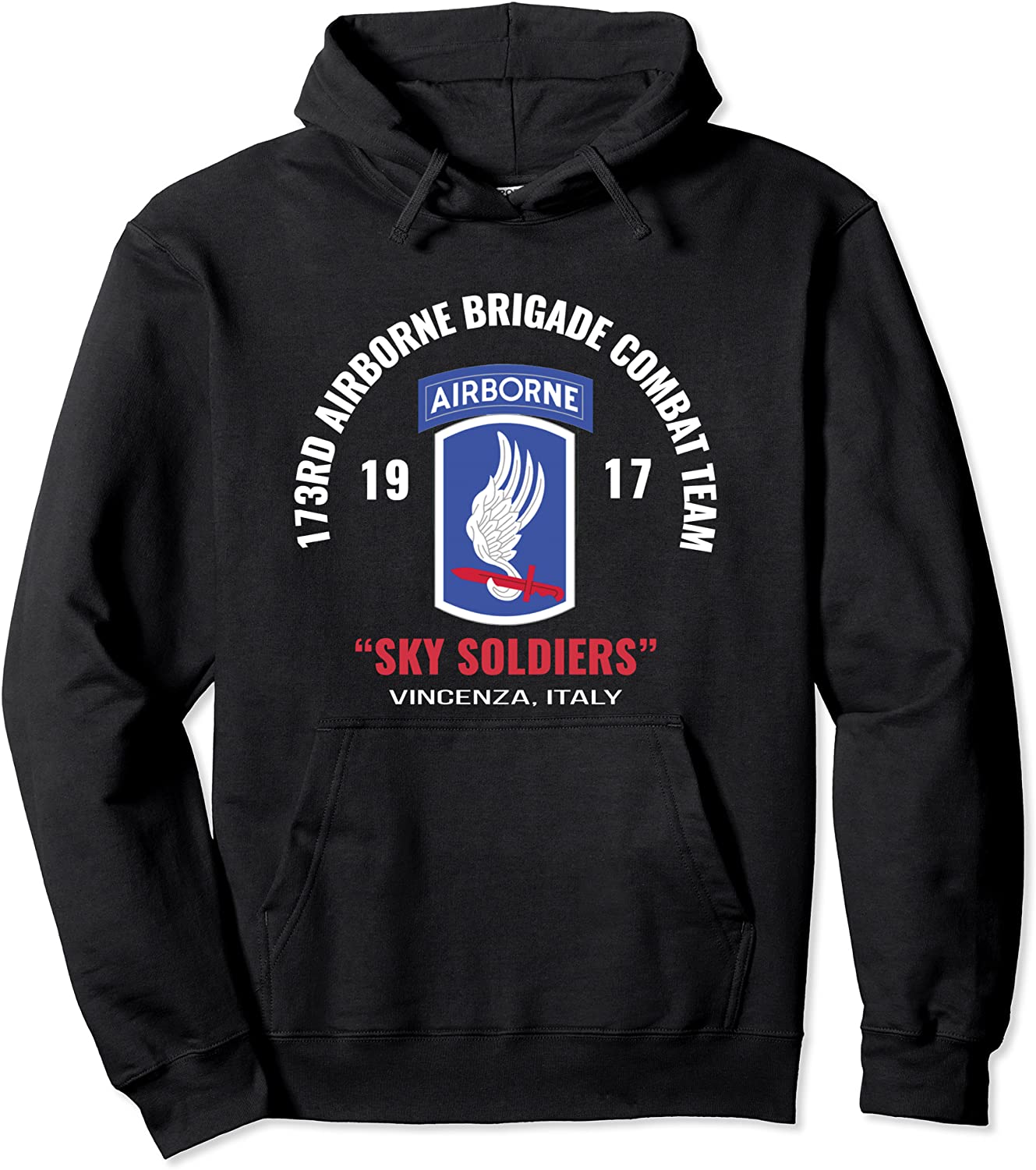 Sky Soldiers 173rd Airborne Combat Team Hoodie