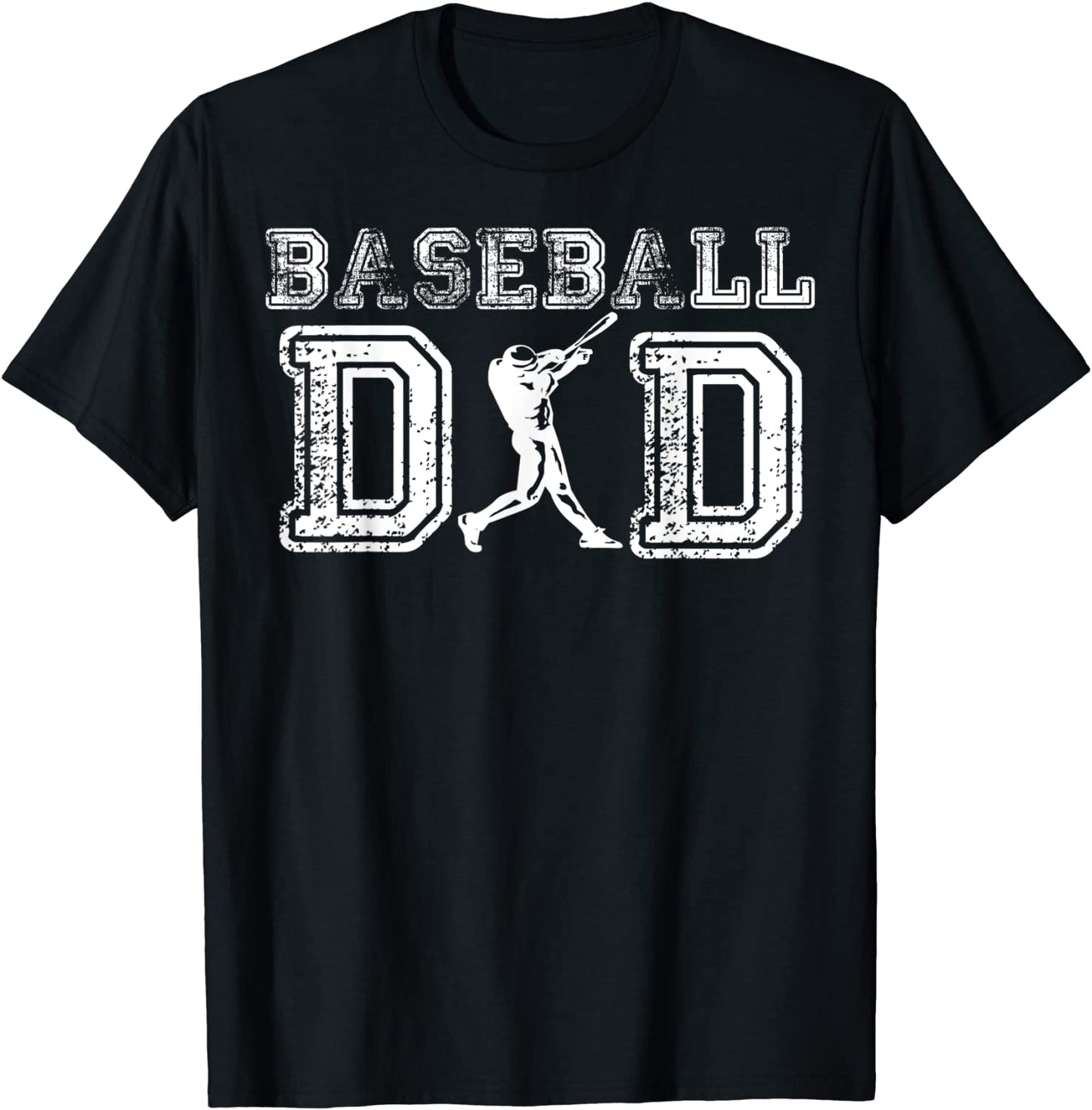 Baseball Dad Funny Fathers Day Gift For Daddy Papa Father T-Shirt
