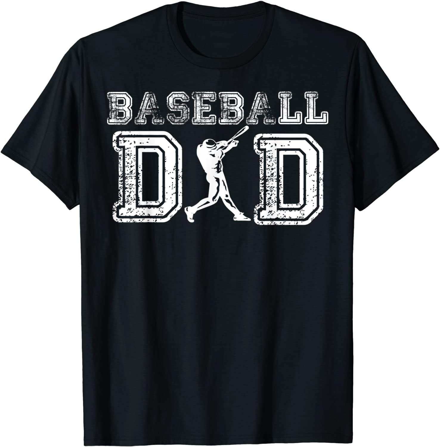 Baseball Dad Funny Fathers Day Gift For Daddy Papa Father T-Shirt