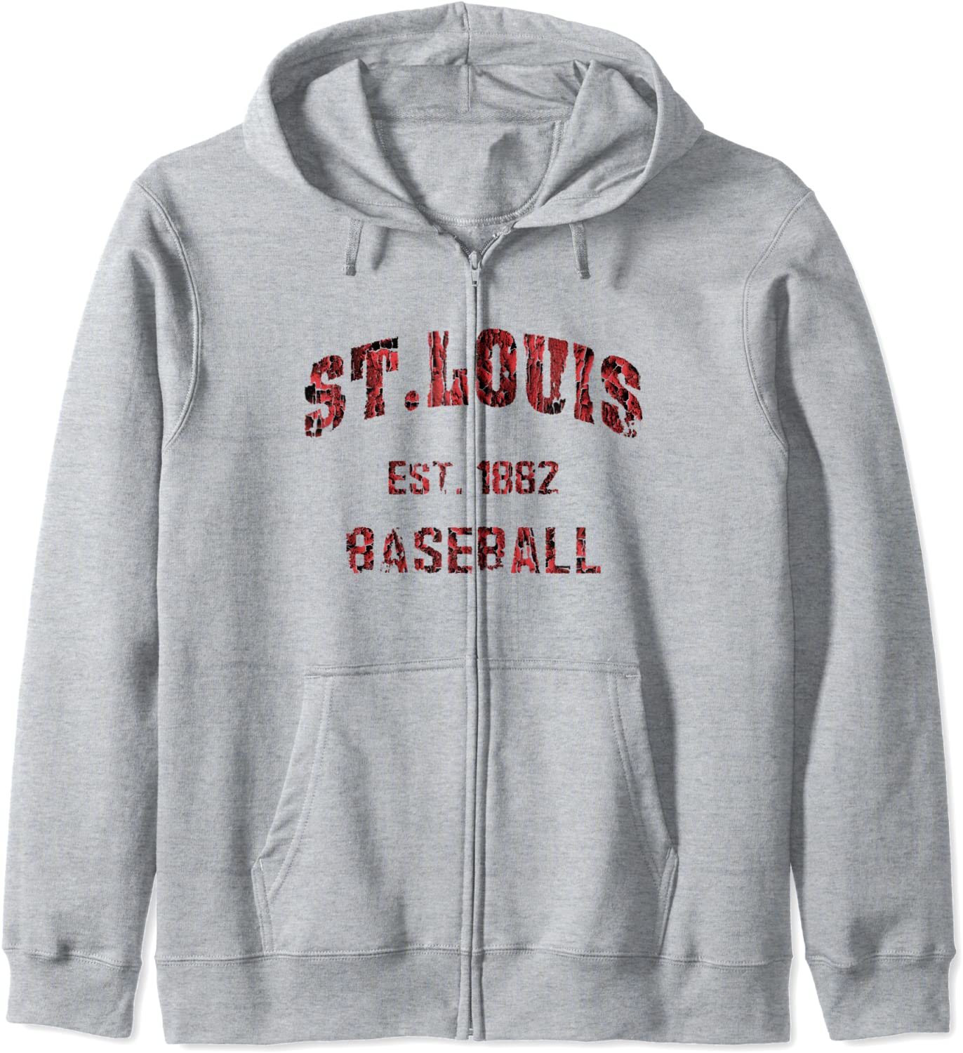 St Louis Baseball Cardinal Vintage Retro Gift Hoodie