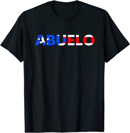 Abuelo TShirt Puerto Rico Flag T-Shirt