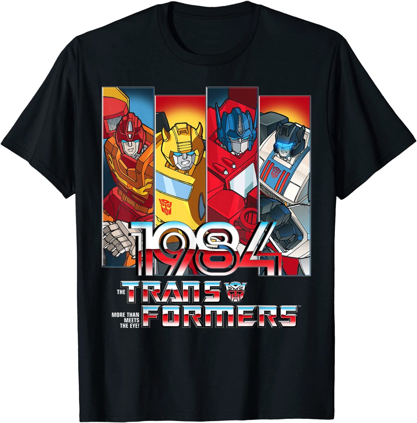 Transformers 1984 Autobots Panels T-Shirt