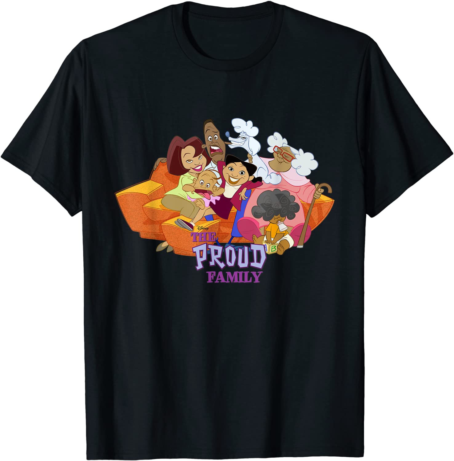 Disney Channel The Proud Family Characters T-Shirt