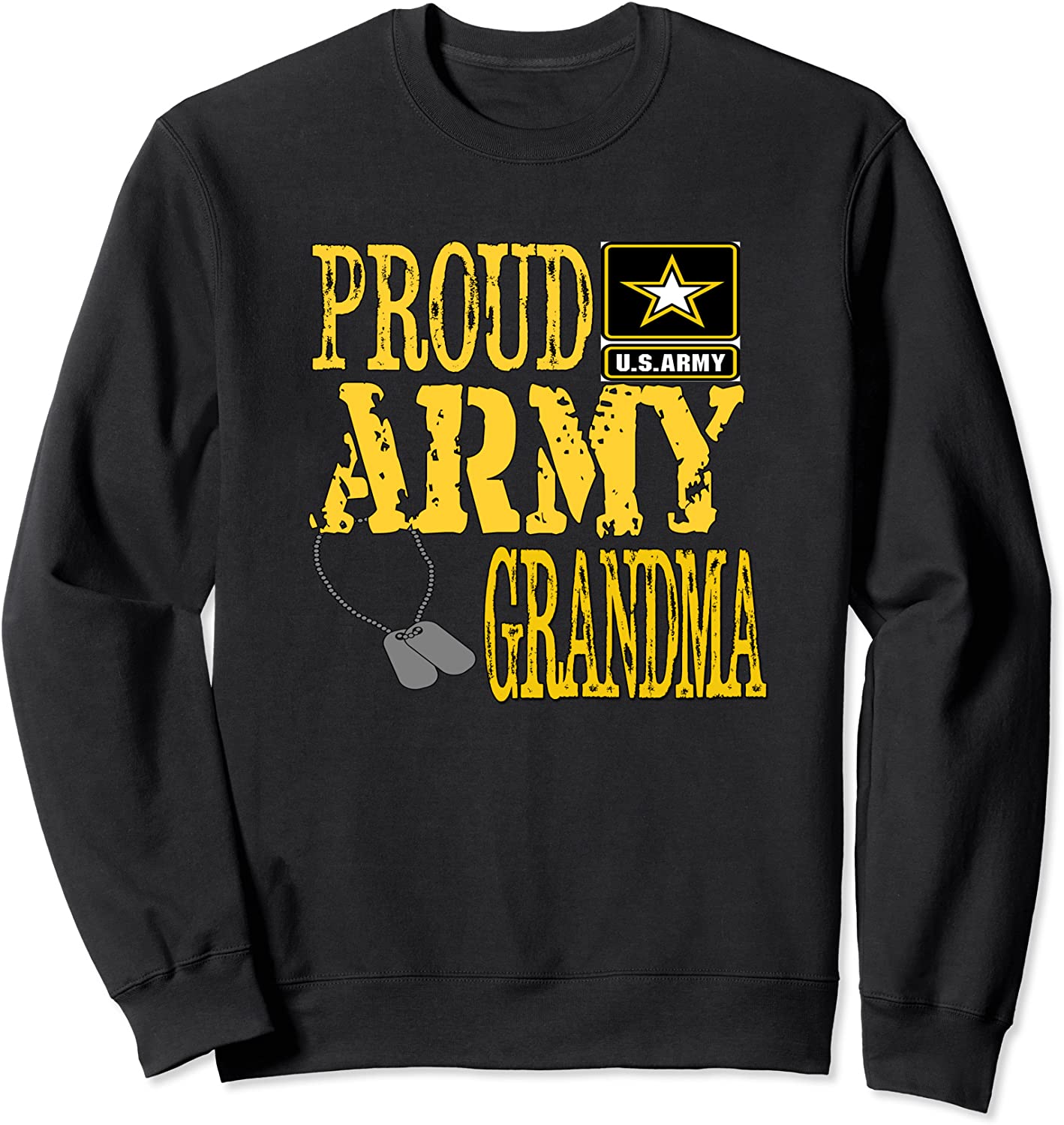 Proud Army Grandma Sweatshirt Military Pride Sweater Sweatshirt