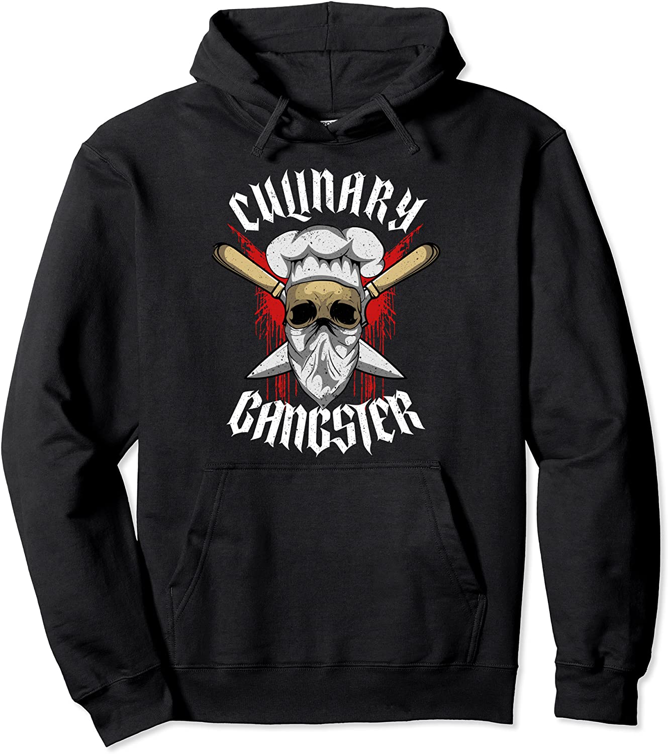 Funny Culinary Gangster The Best Cook In The Kitchen Joke Pullover Hoodie