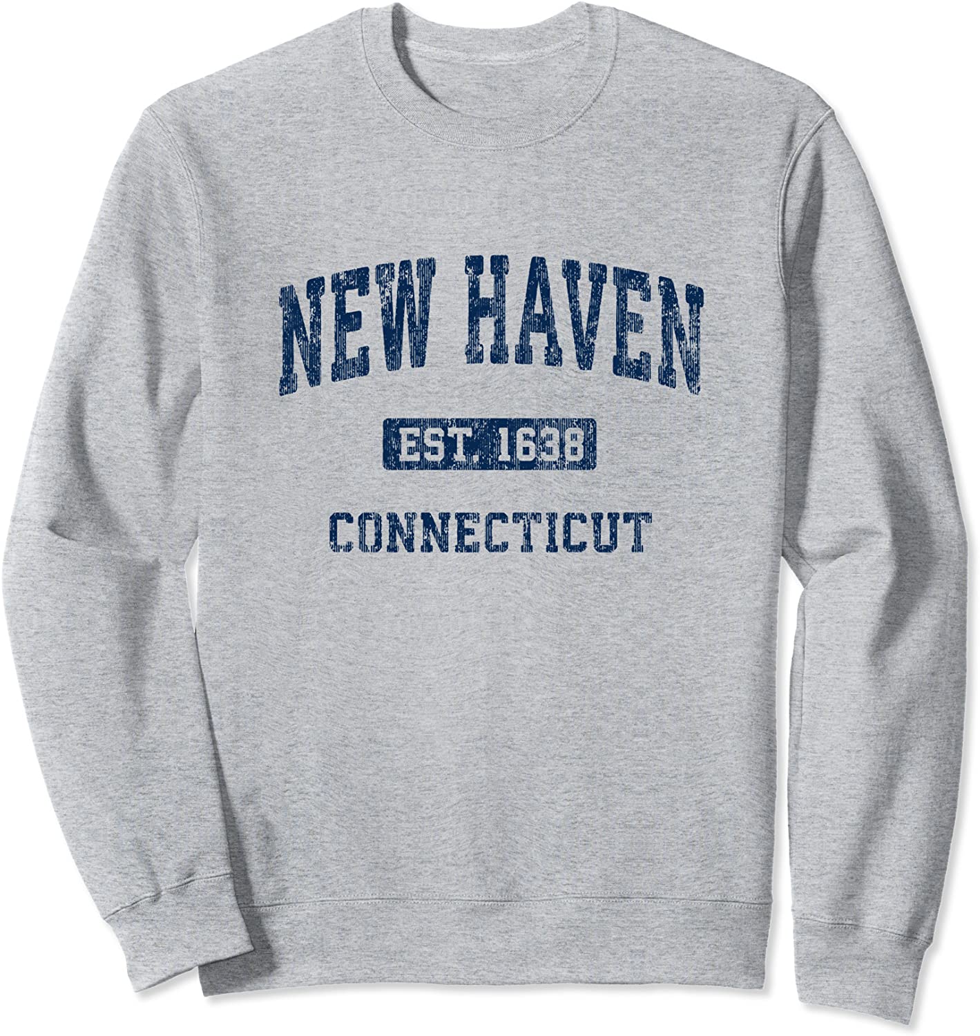 New Haven Connecticut CT Vintage Athletic Sports Design Sweatshirt