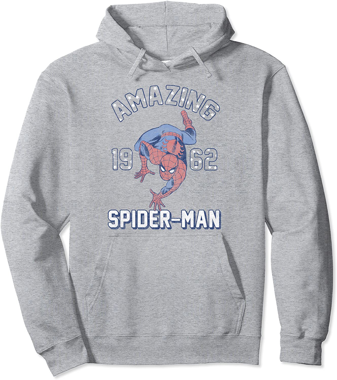Marvel Spider-Man Amazing Stars Vintage Graphic Hoodie