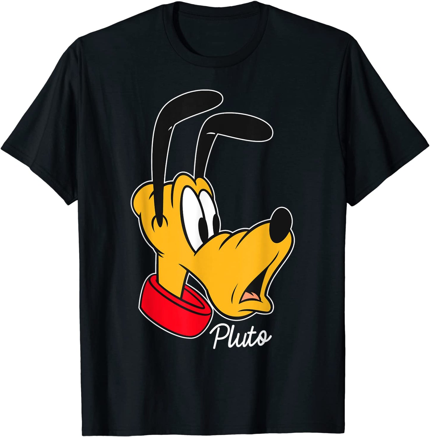 Disney Mickey And Friends Pluto Big Face T-Shirt