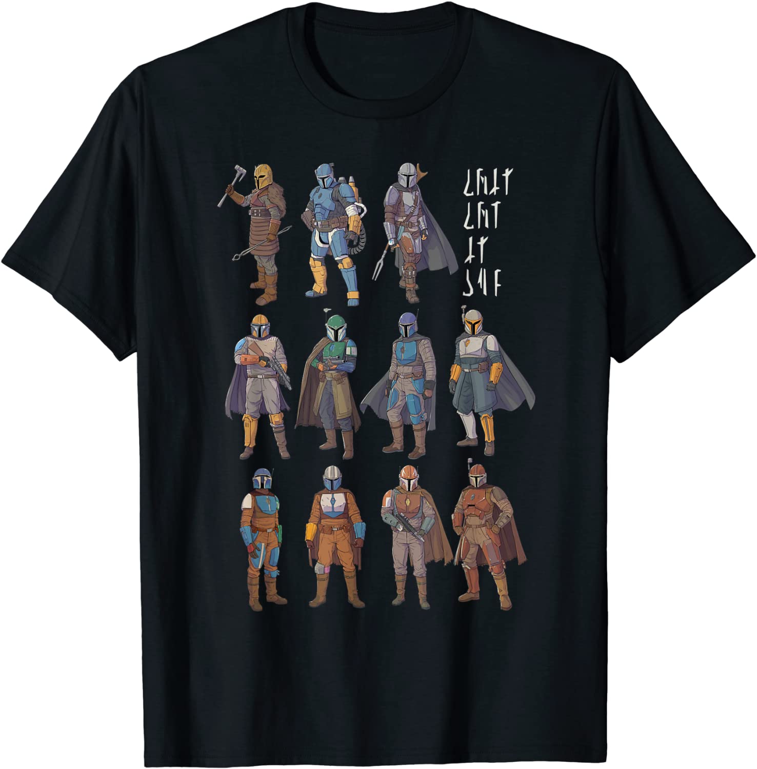 Star Wars The Mandalorian Bounty Hunters This is the Way T-Shirt