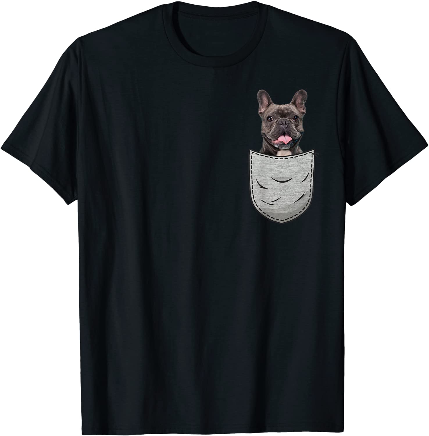 Cute Frenchies French Bulldog for dog lovers pocket owner T-Shirt