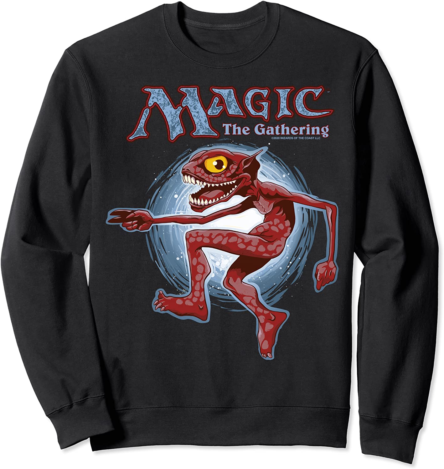 Magic The Gathering Retro Red Monster Sweatshirt