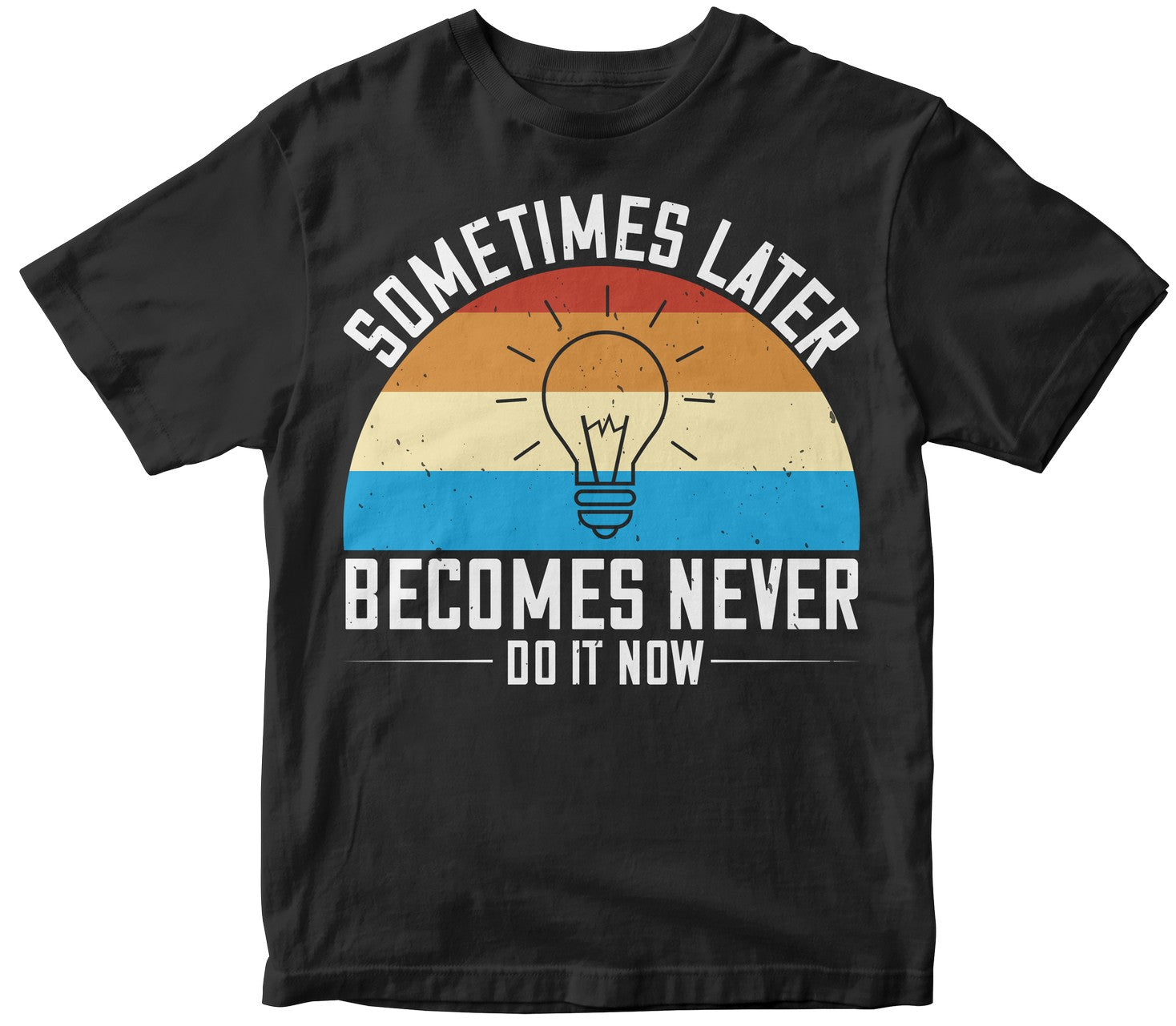 Sometimes Later Becomes Never. Do It Now