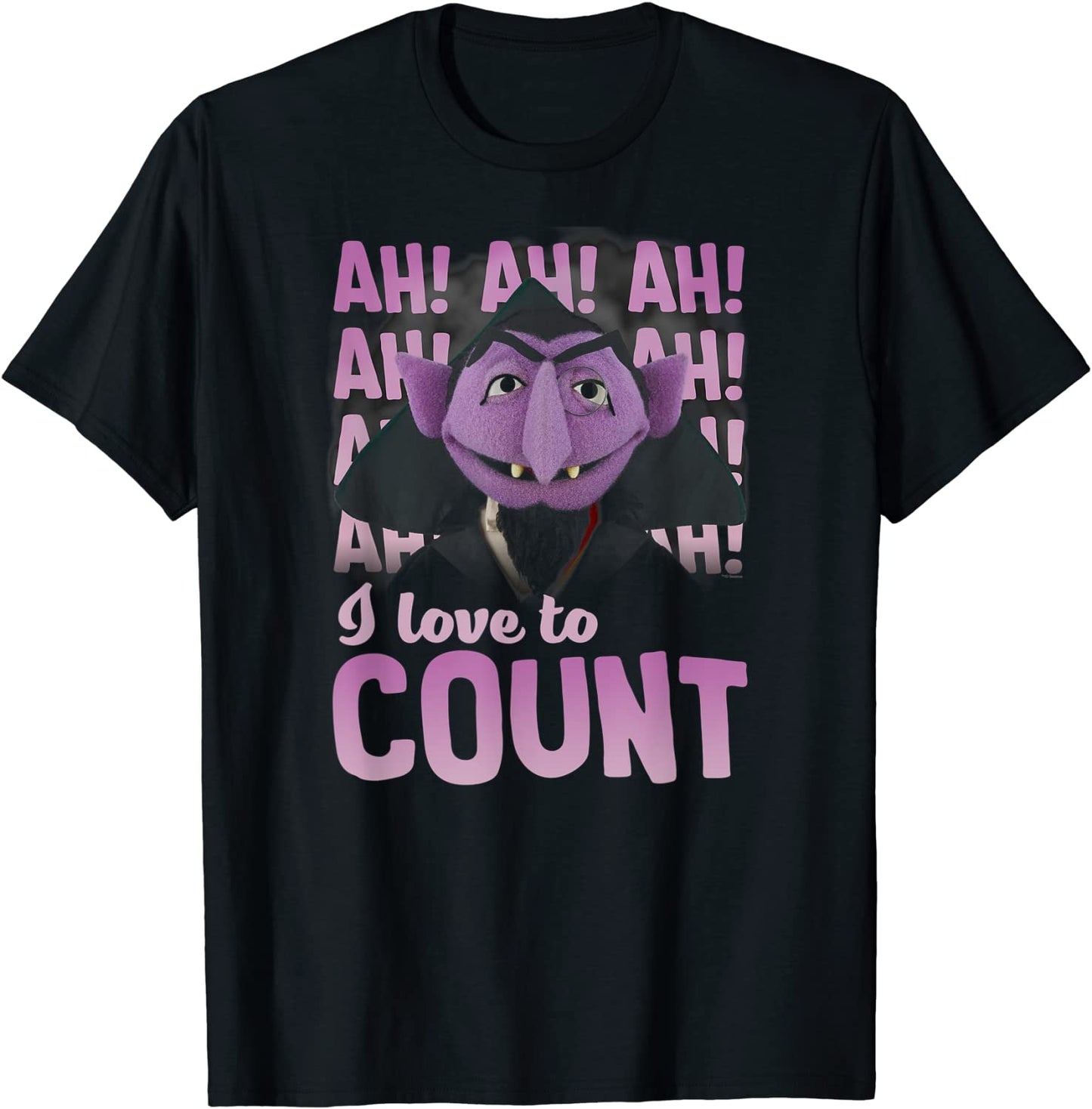 Sesame Street The Count Ah Ah Ah T-Shirt