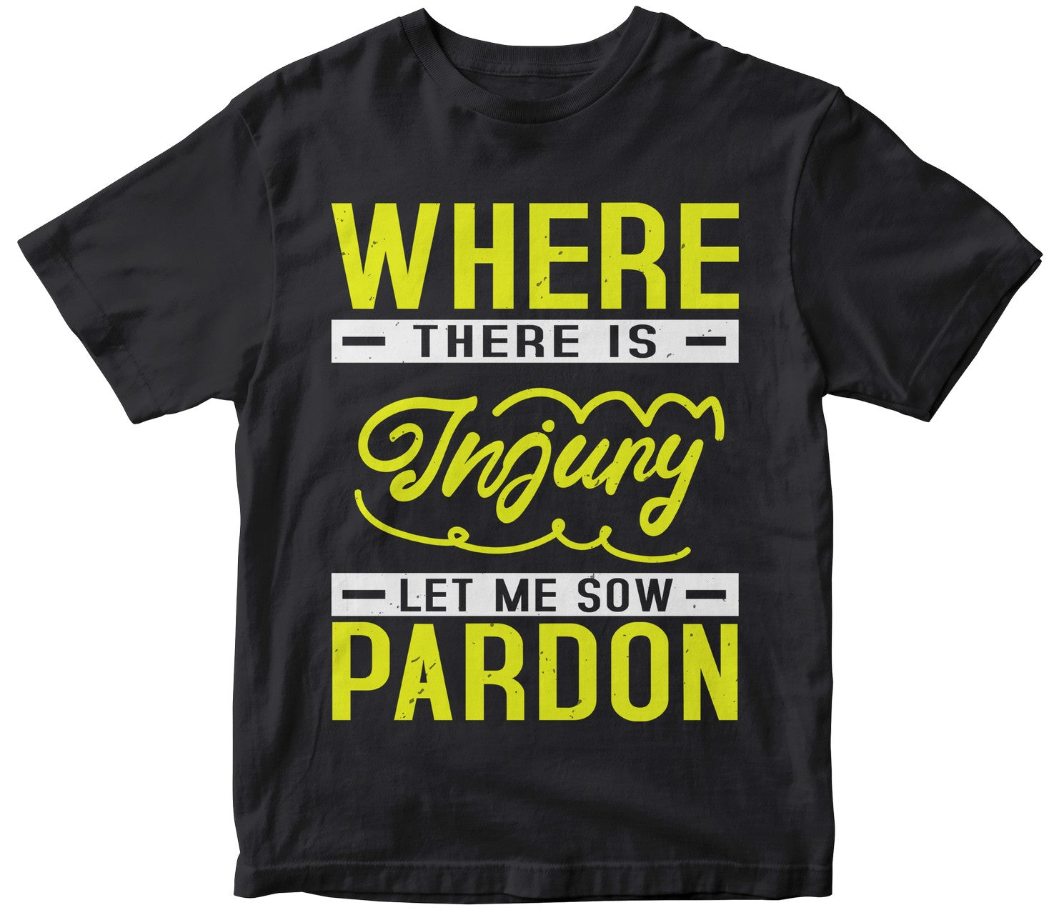 Where There Is Injury Let Me Sow Pardon
