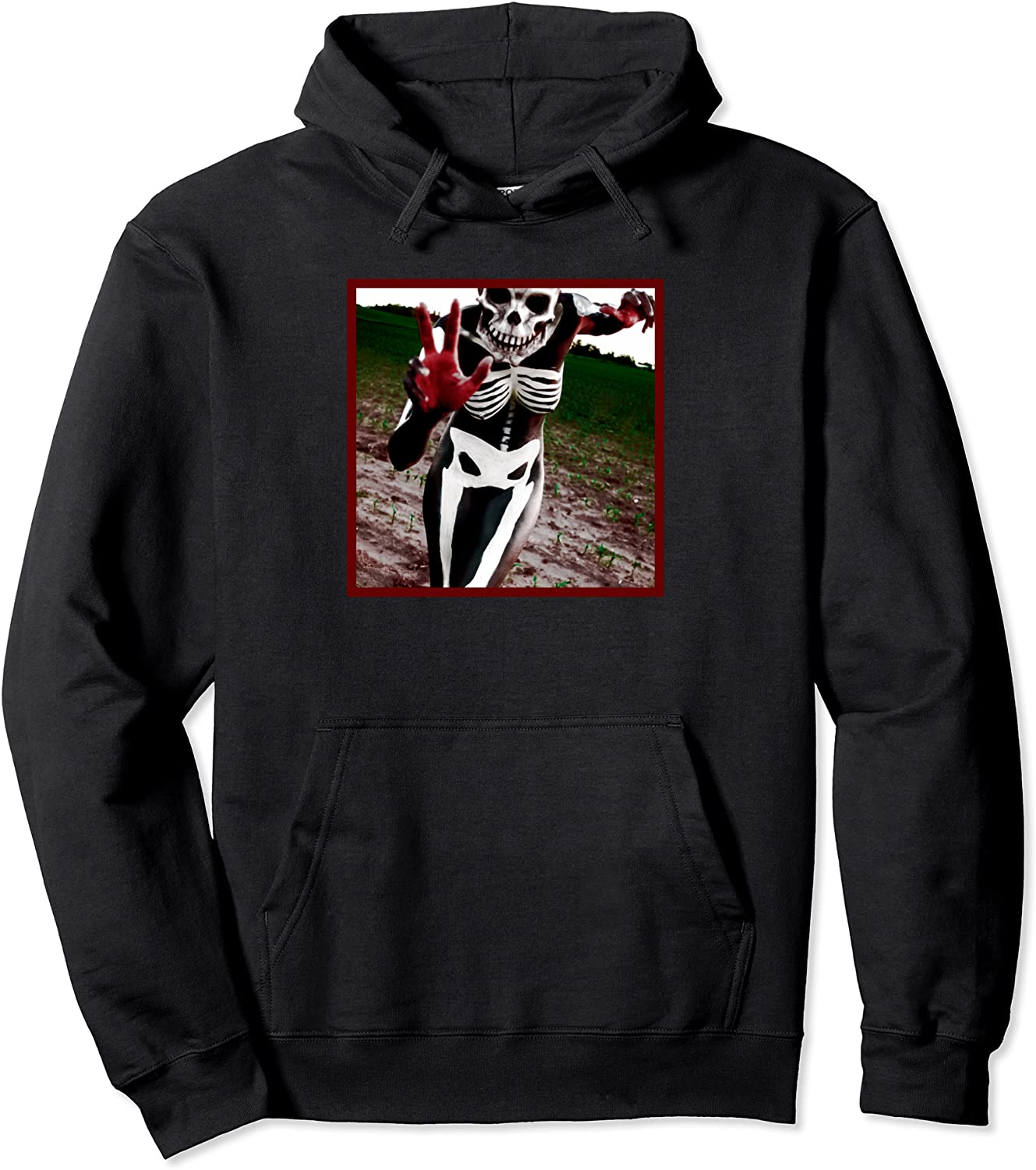 Slipknot Skeleton with Goat Pullover Hoodie