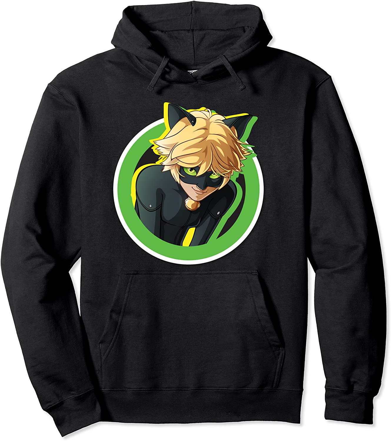 Miraculous Collection Cat Noir Badge Pullover Hoodie