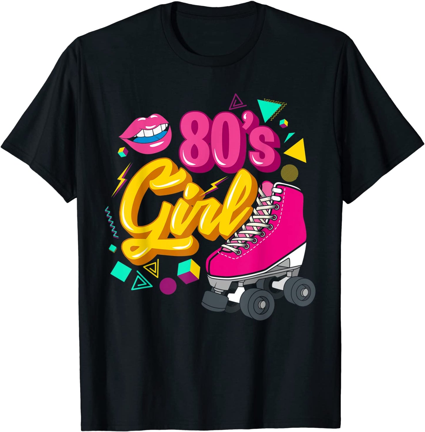 80s party theme party outfit costume vintage retro 80s girl T-Shirt