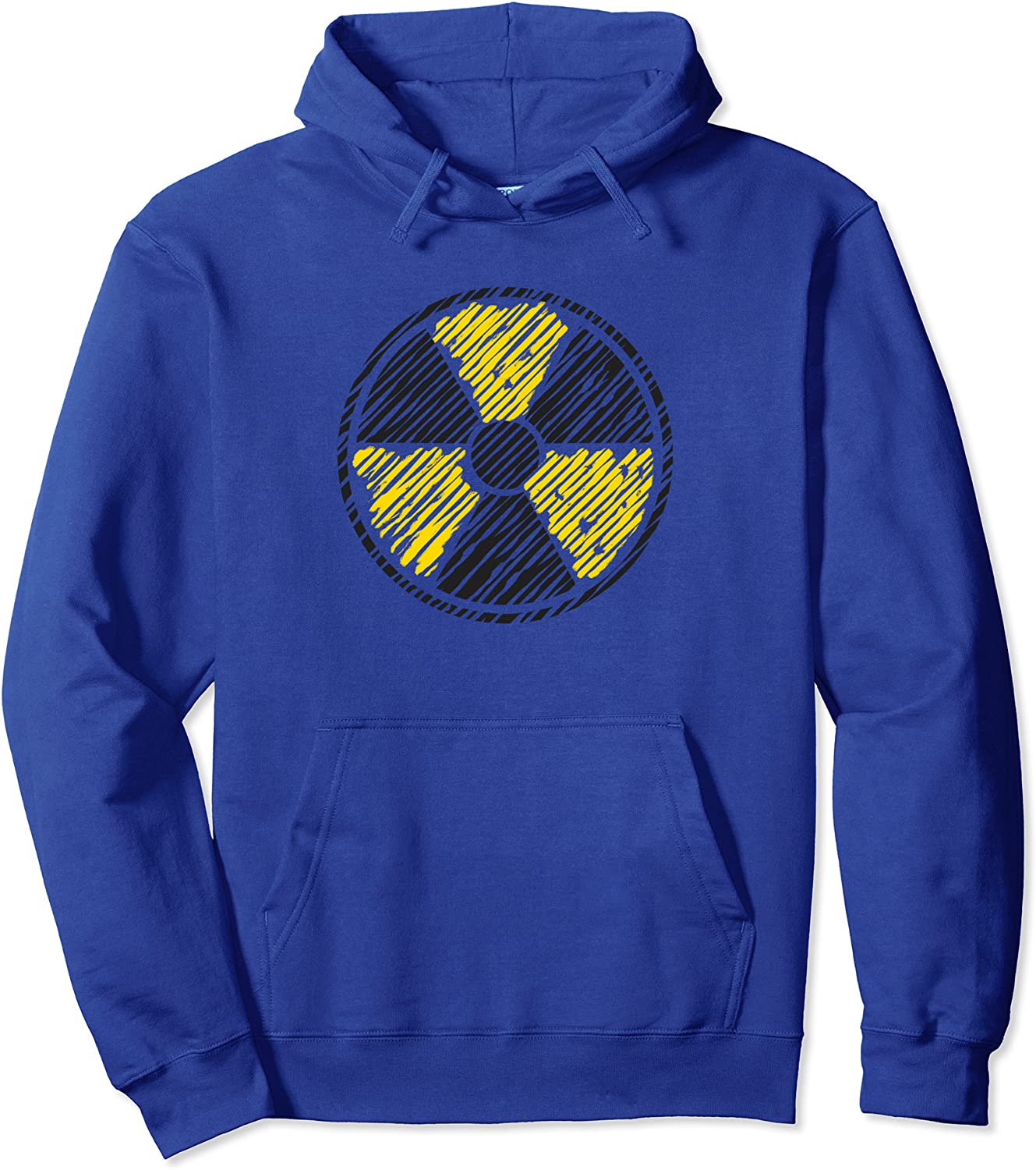 Radiology Radioactive Radiation Grunge Symbol Hoodie Pullover Hoodie
