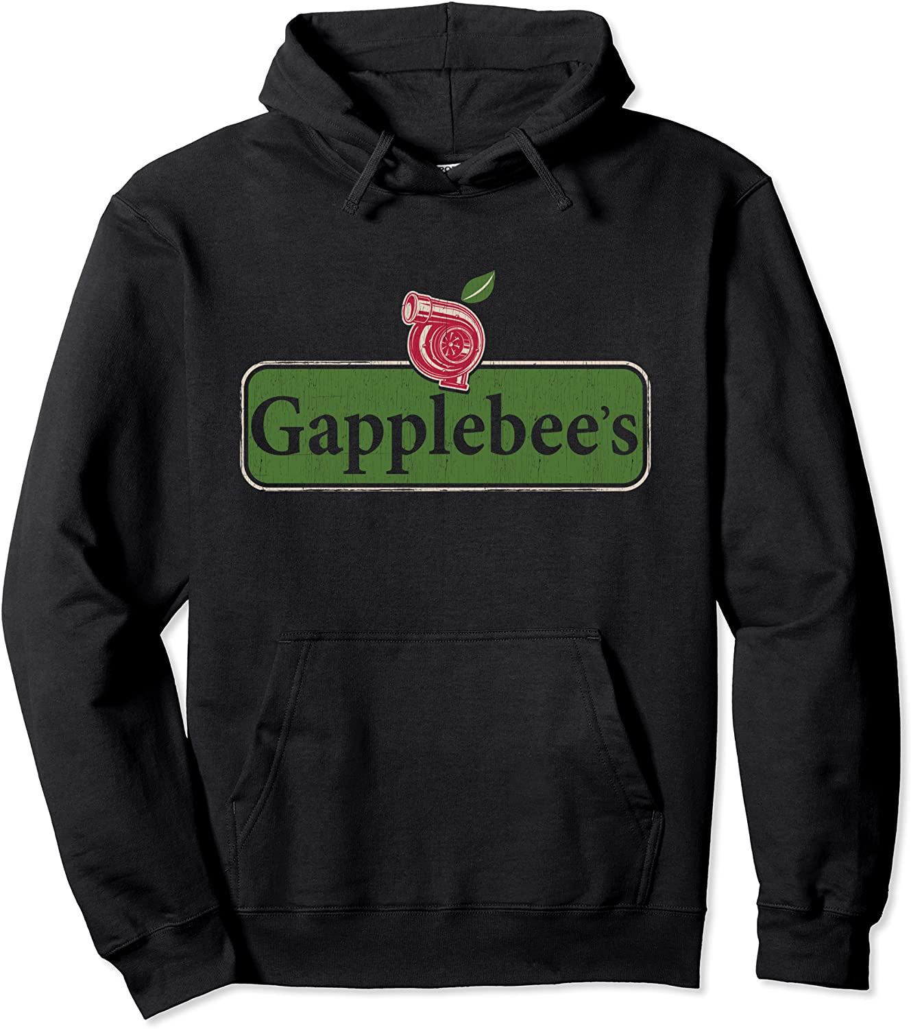 Vintage Gapplebees Drag Racing Tee - Funny Car Guy Pullover Hoodie