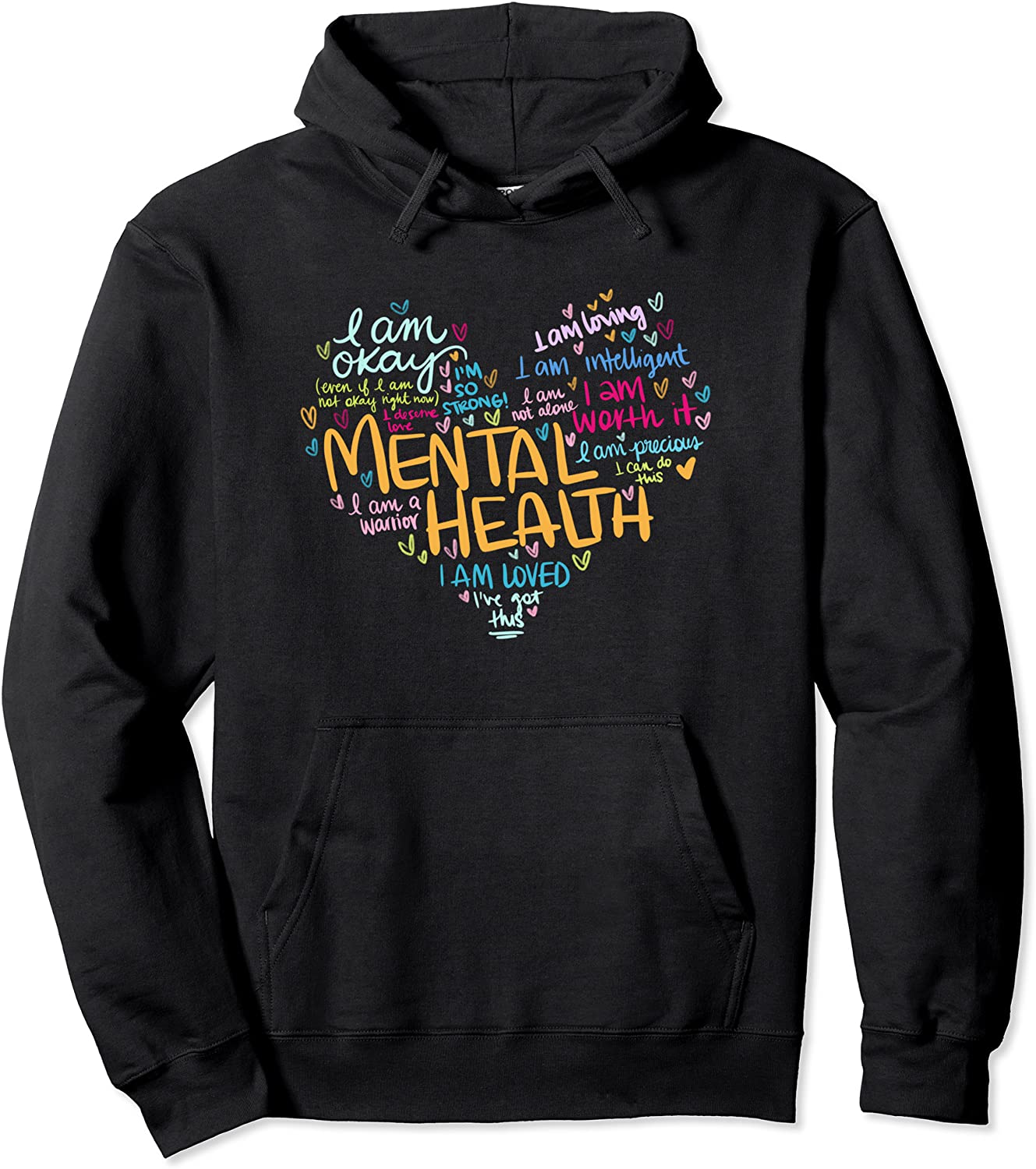 Mental Health Awareness Gifts Depression Pullover Hoodie