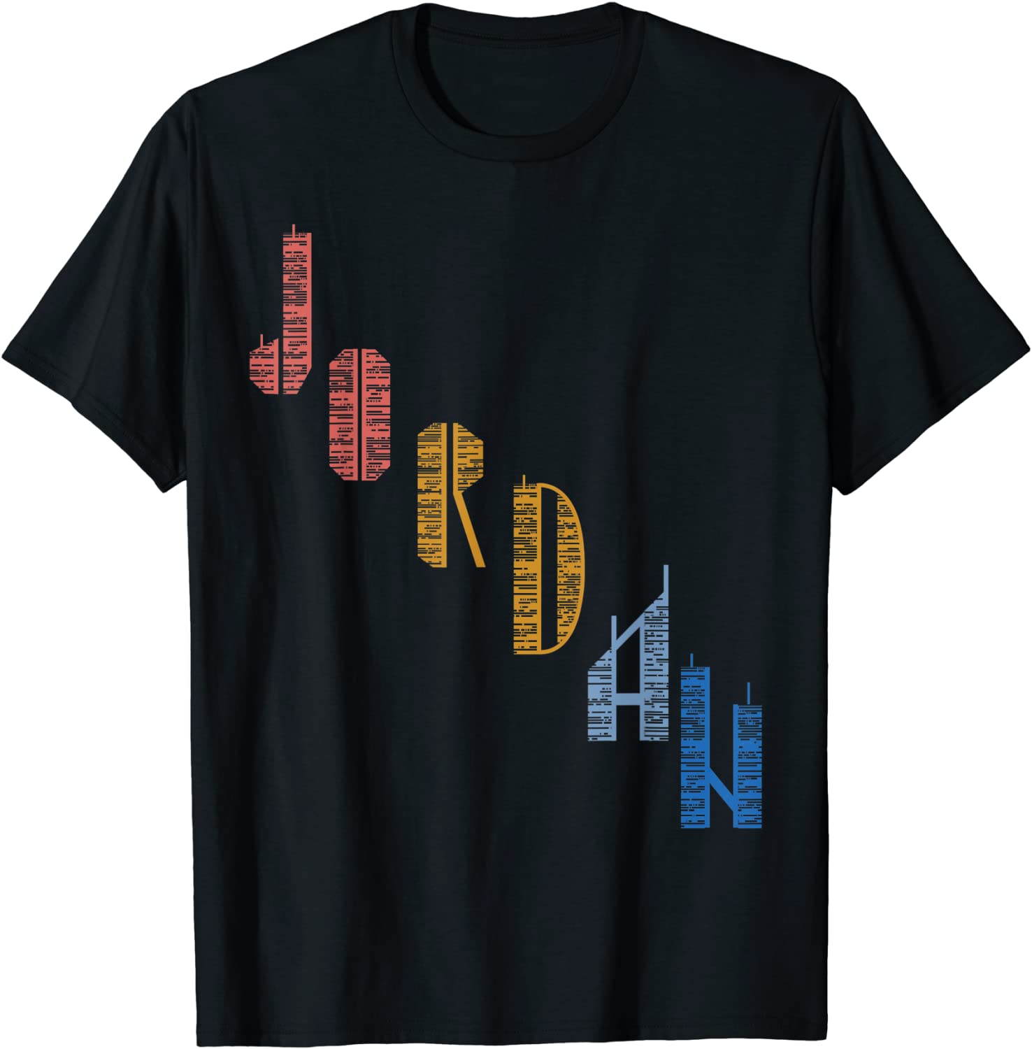 Vintage Jordan t shirt with Skyscarper Jordan T-Shirt